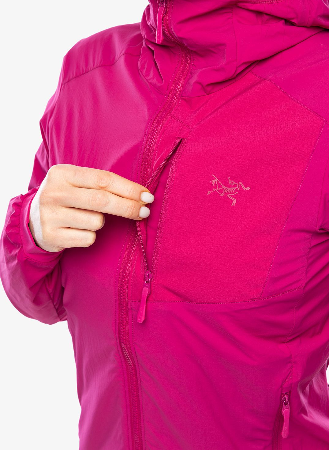 Zateplená bunda dámská Arcteryx Proton Lightweight Hoody - amaranthus