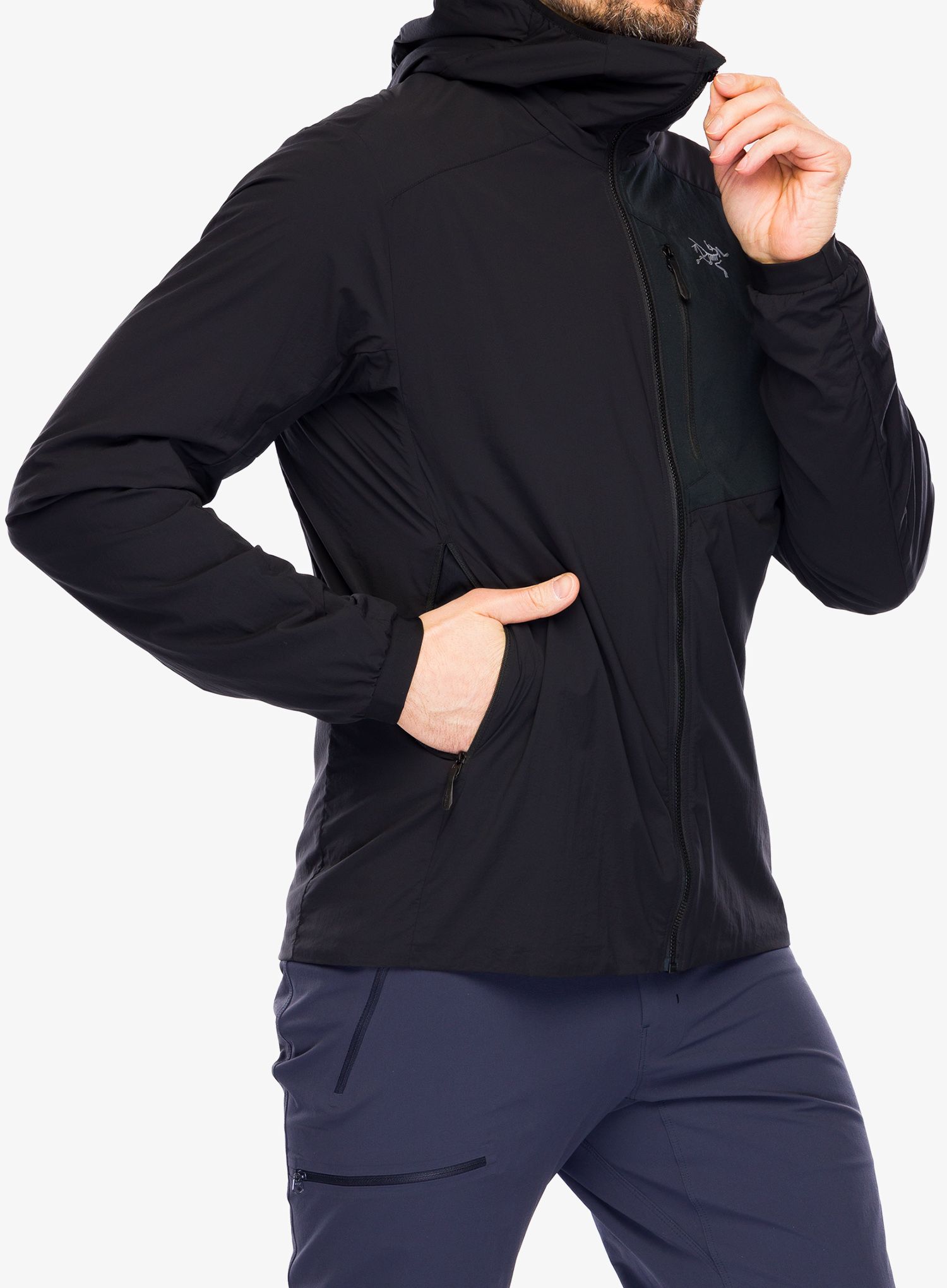 Zateplená bunda Arcteryx Proton Lightweight Hoody - black