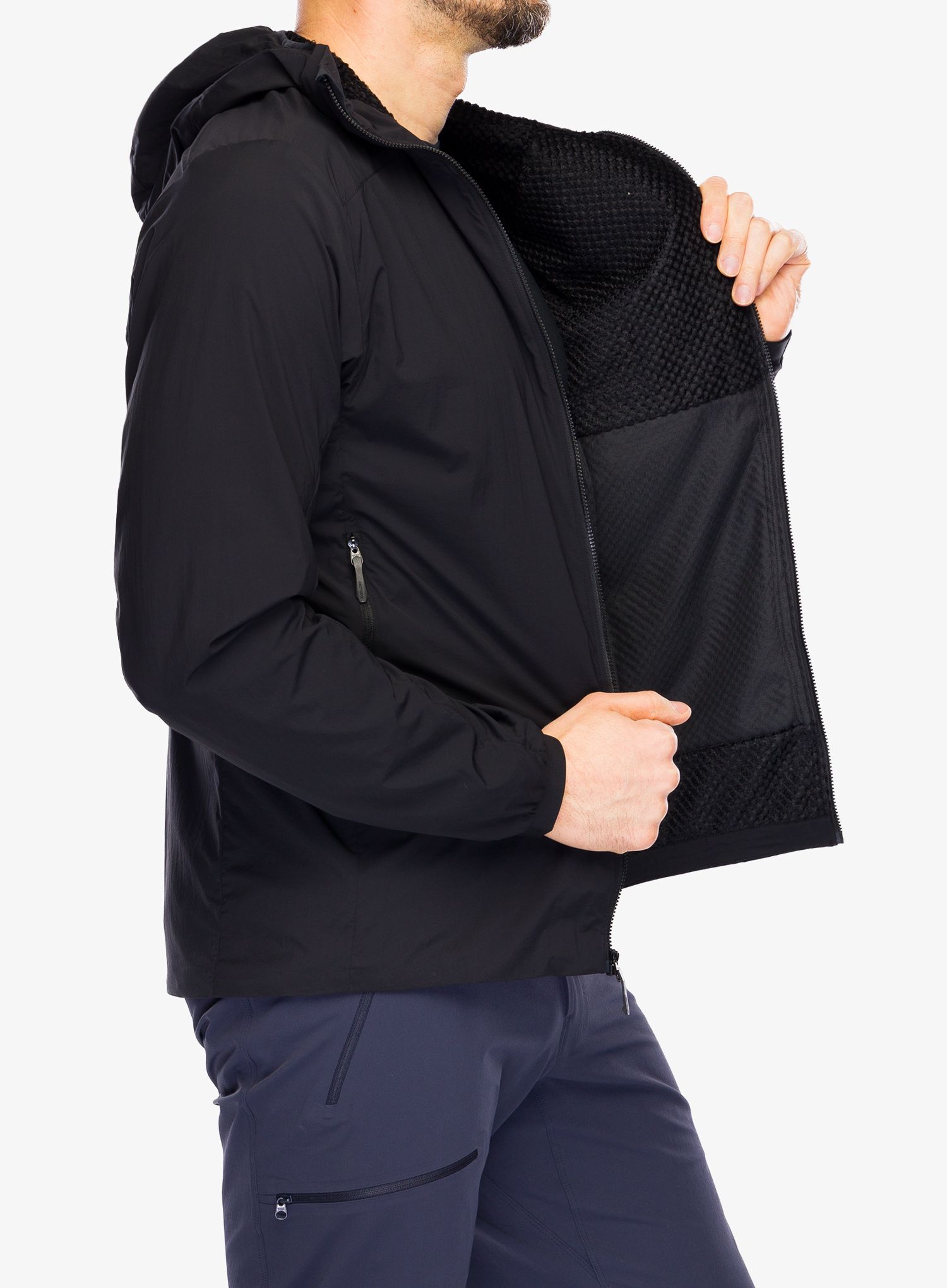 Zateplená bunda Arcteryx Proton Lightweight Hoody - black