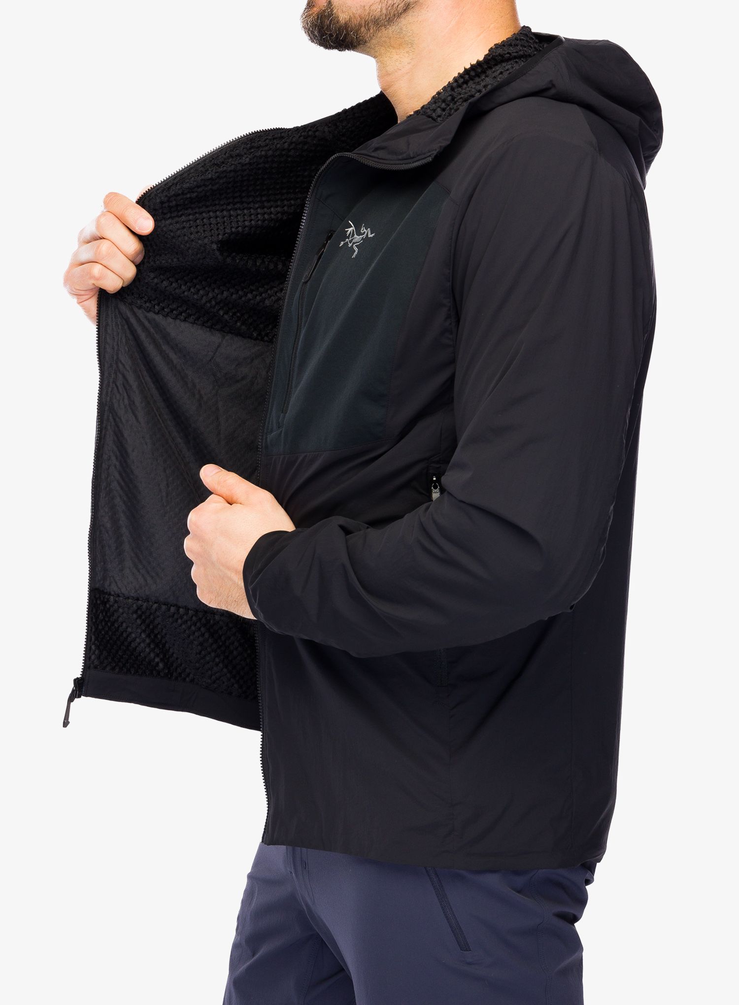 Zateplená bunda Arcteryx Proton Lightweight Hoody - black