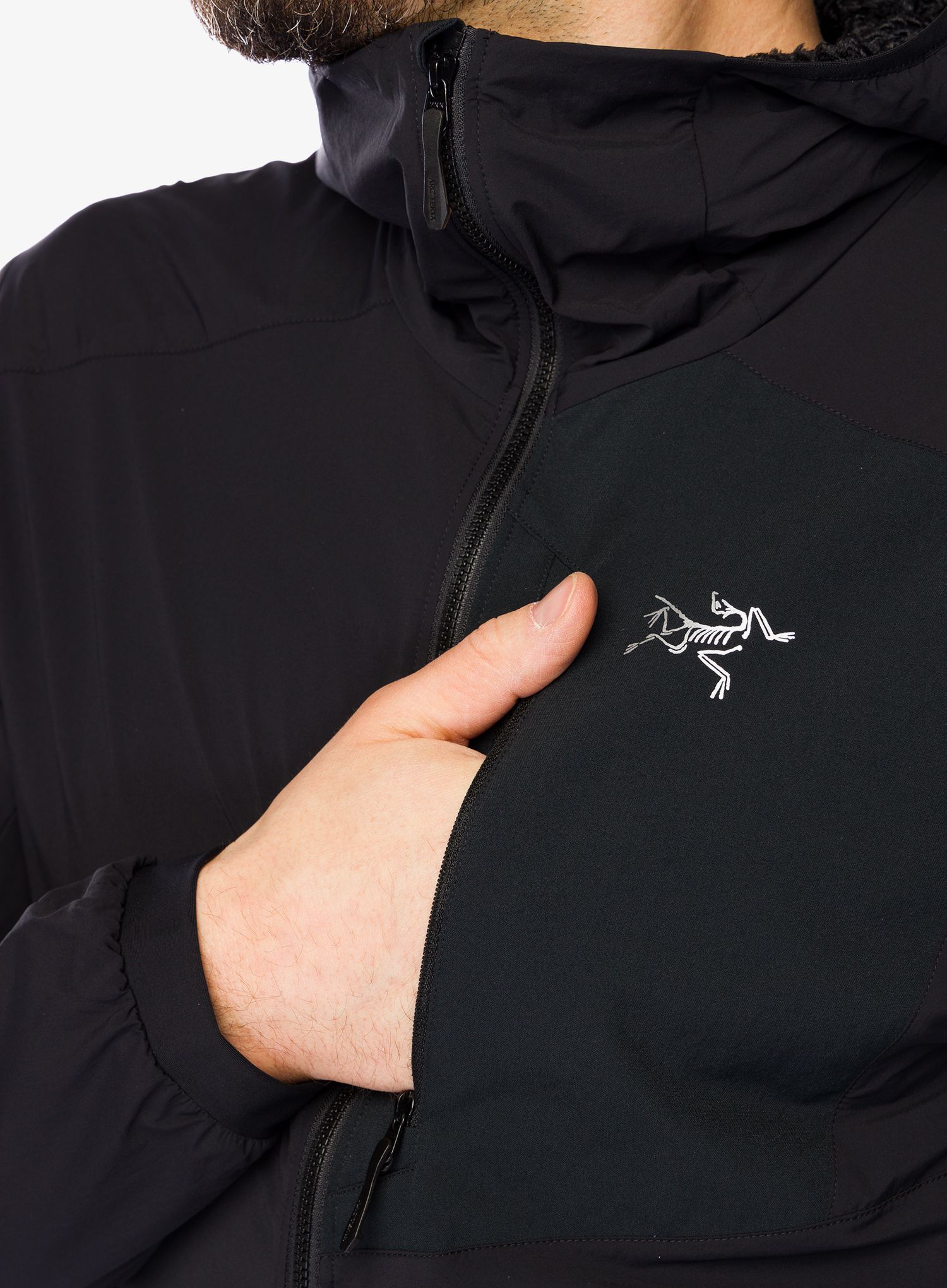 Zateplená bunda Arcteryx Proton Lightweight Hoody - black