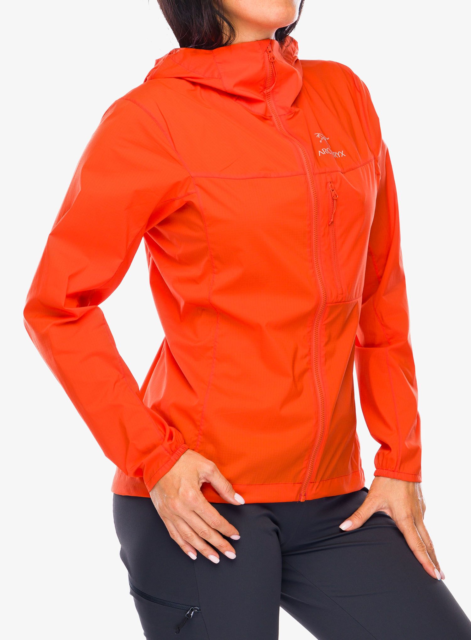 Větrovka dámská Arcteryx Squamish Hoody - solaris