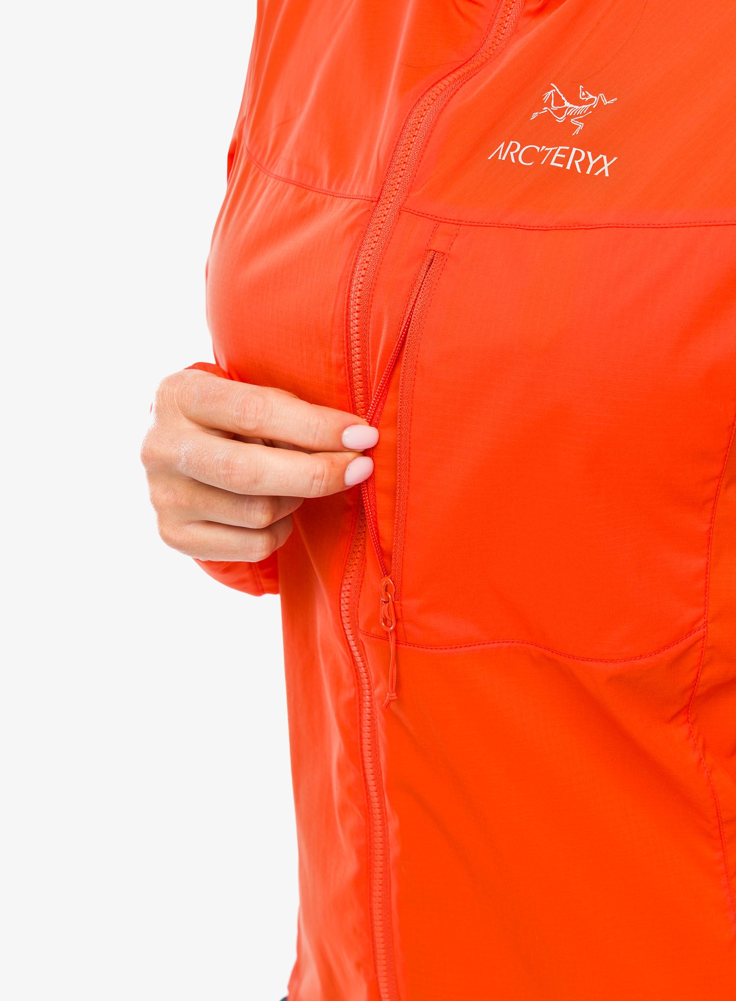 Větrovka dámská Arcteryx Squamish Hoody - solaris