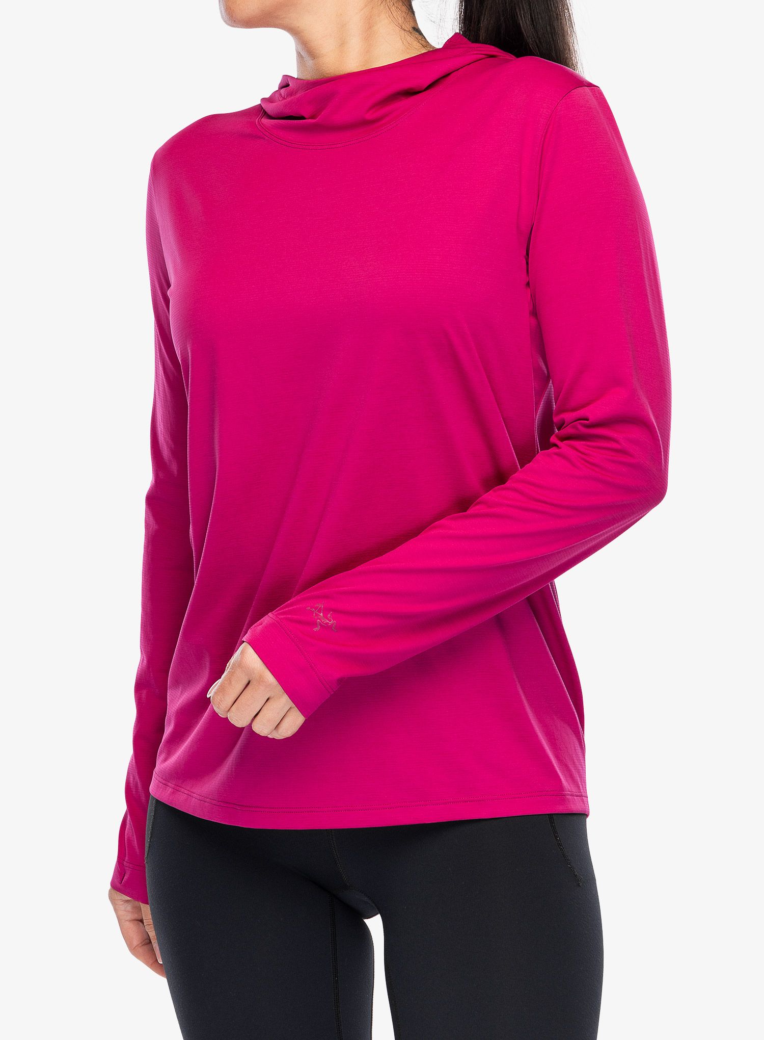 Dámská mikina s kapucí Arcteryx Taema Hoody - amaranthus heather