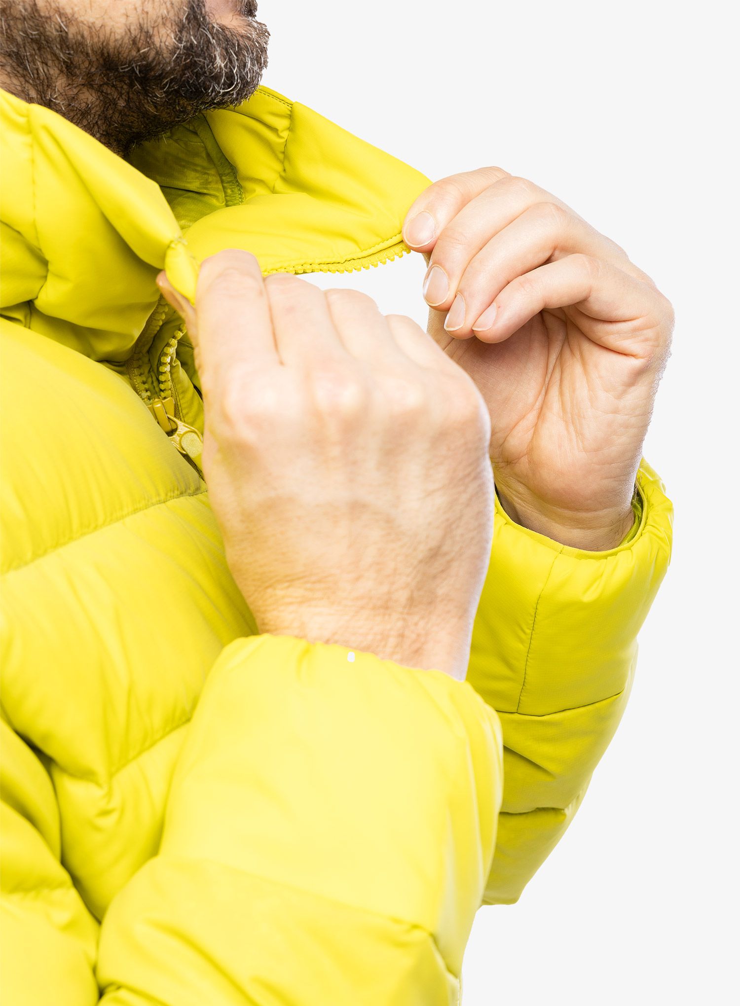 Péřová bunda pánská Arcteryx Thorium Hoody - lampyre