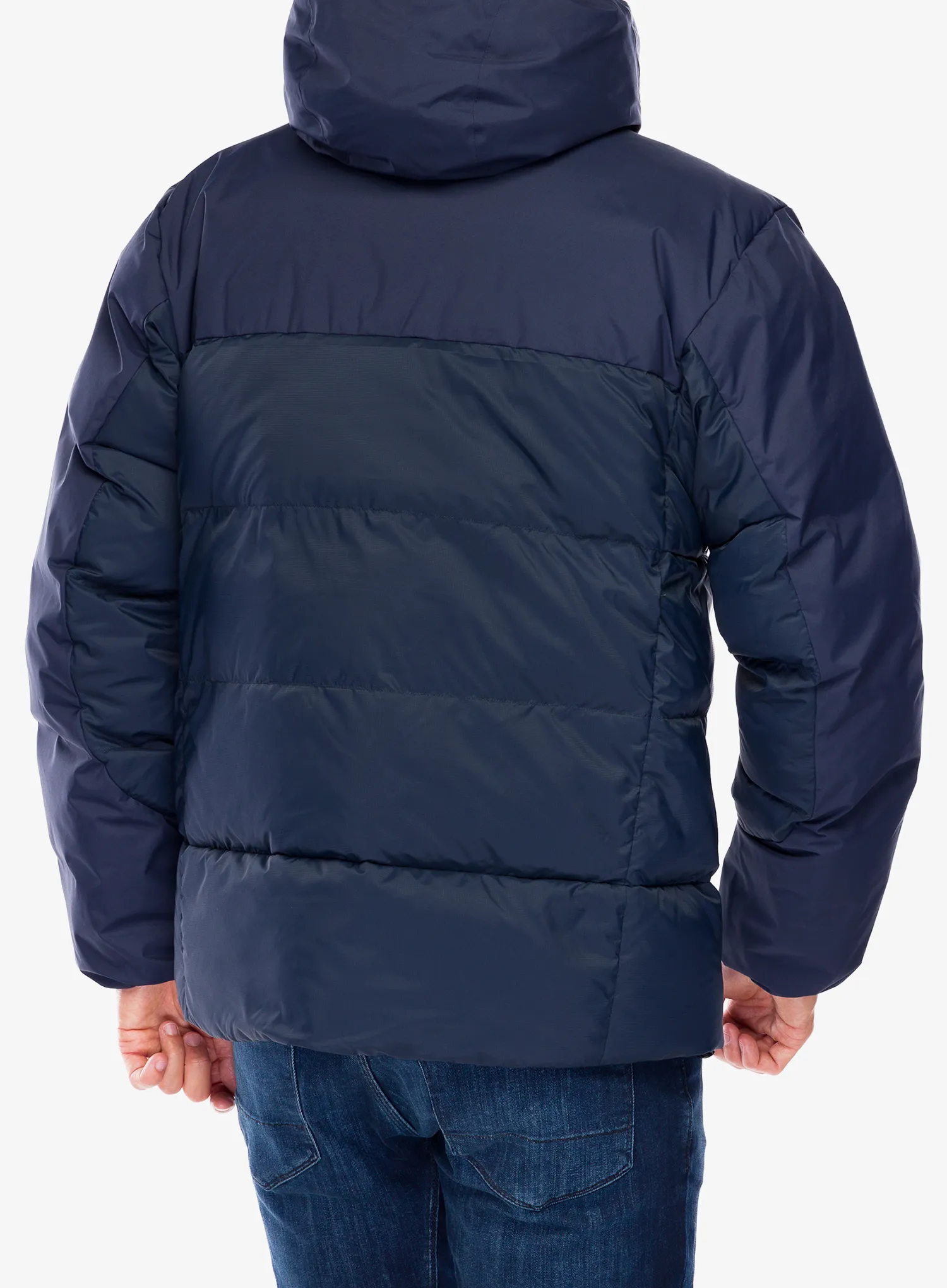 Péřová bunda Arcteryx Thorium SV Hoody - black sapphire