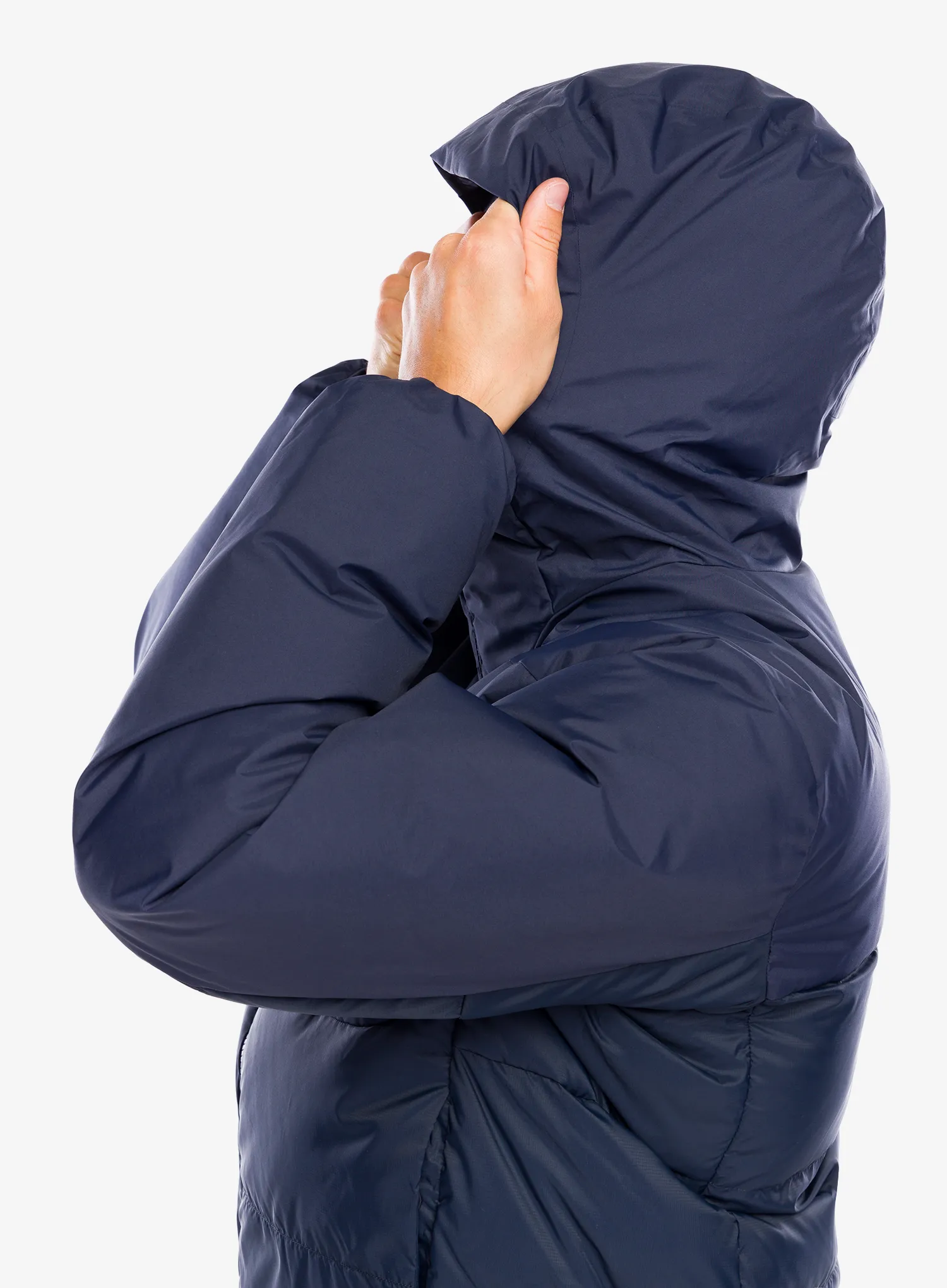 Péřová bunda Arcteryx Thorium SV Hoody - black sapphire
