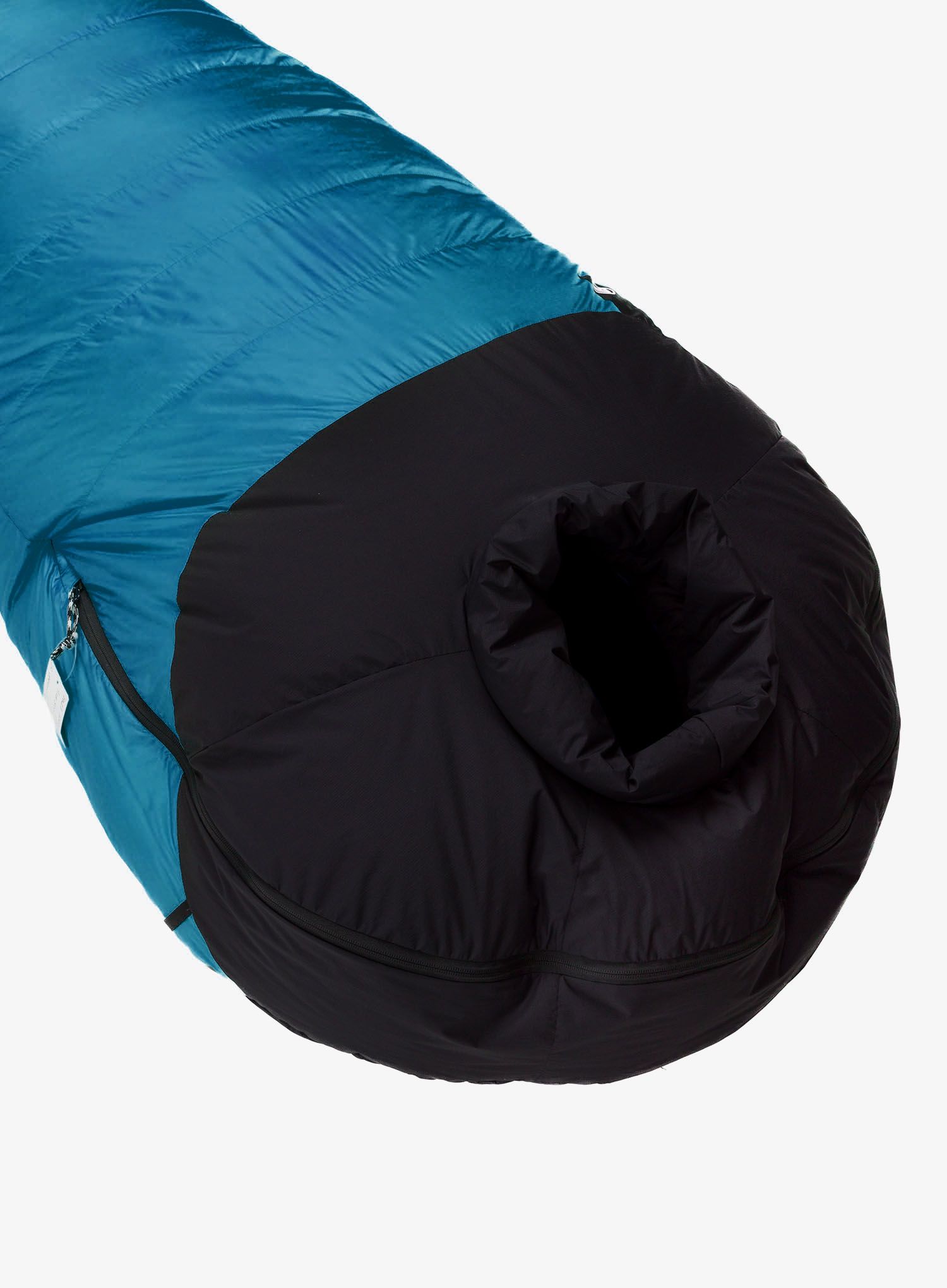 Péřový spacák Aura BAZ 1200 800 cuin (195 cm) - teal/black
