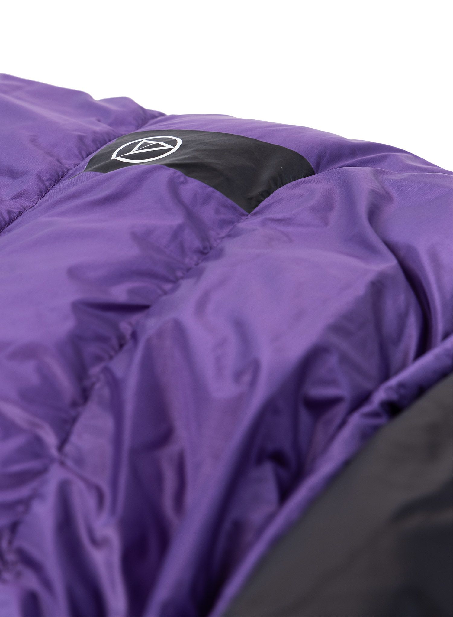 Péřový spacák Aura Nom 400 700 cuin (195 cm) - petunia