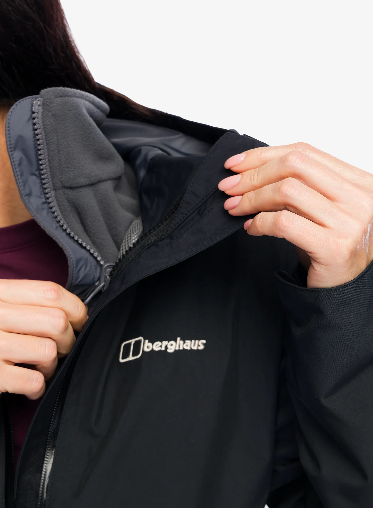 Bunda 3v1 dámská Berghaus Bramblfell GTX Gemini 3in1 Jacket - black
