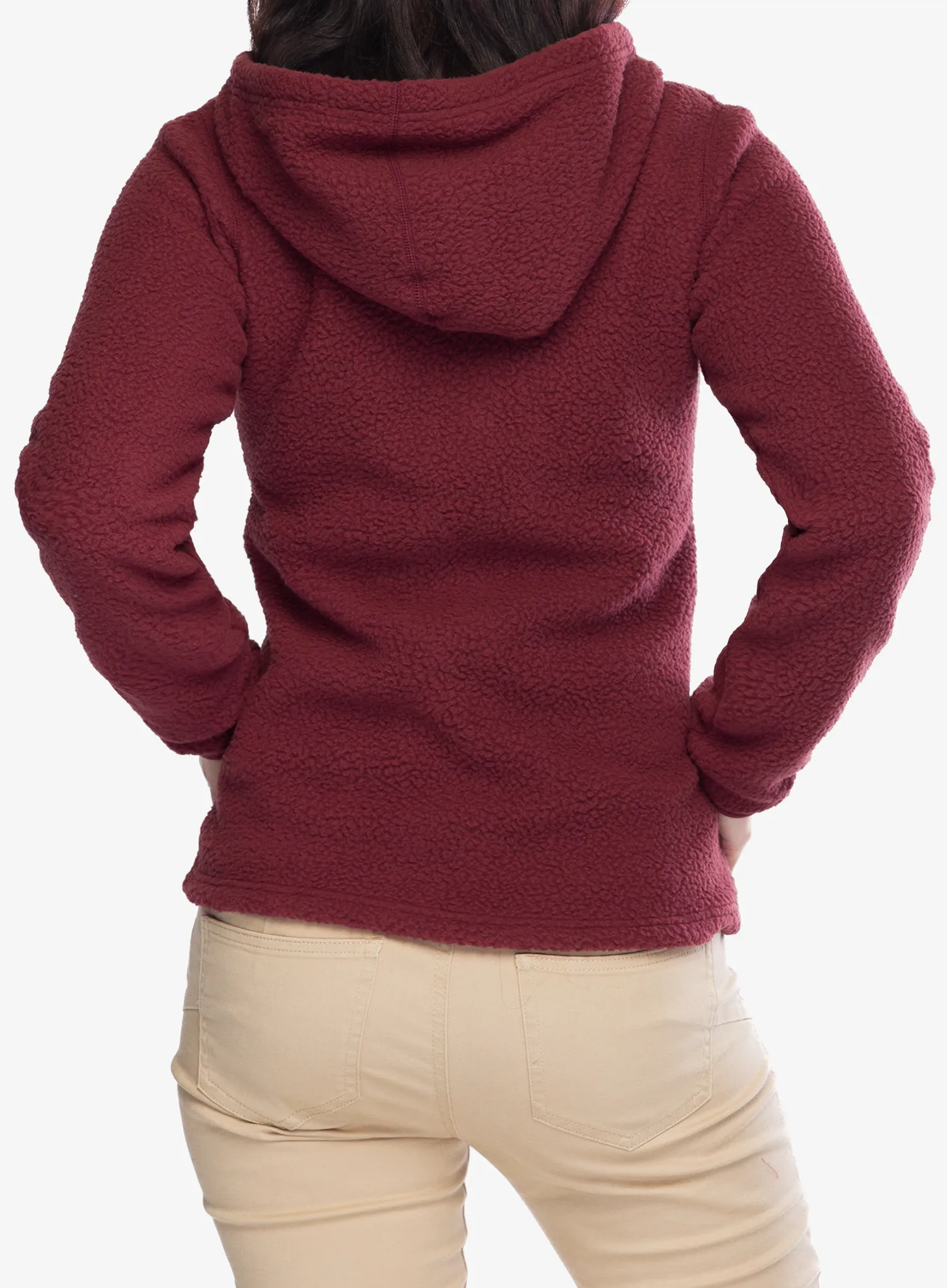 Fleecová mikina dámská Berghaus Darria FZ Hooded Jacket - garnet