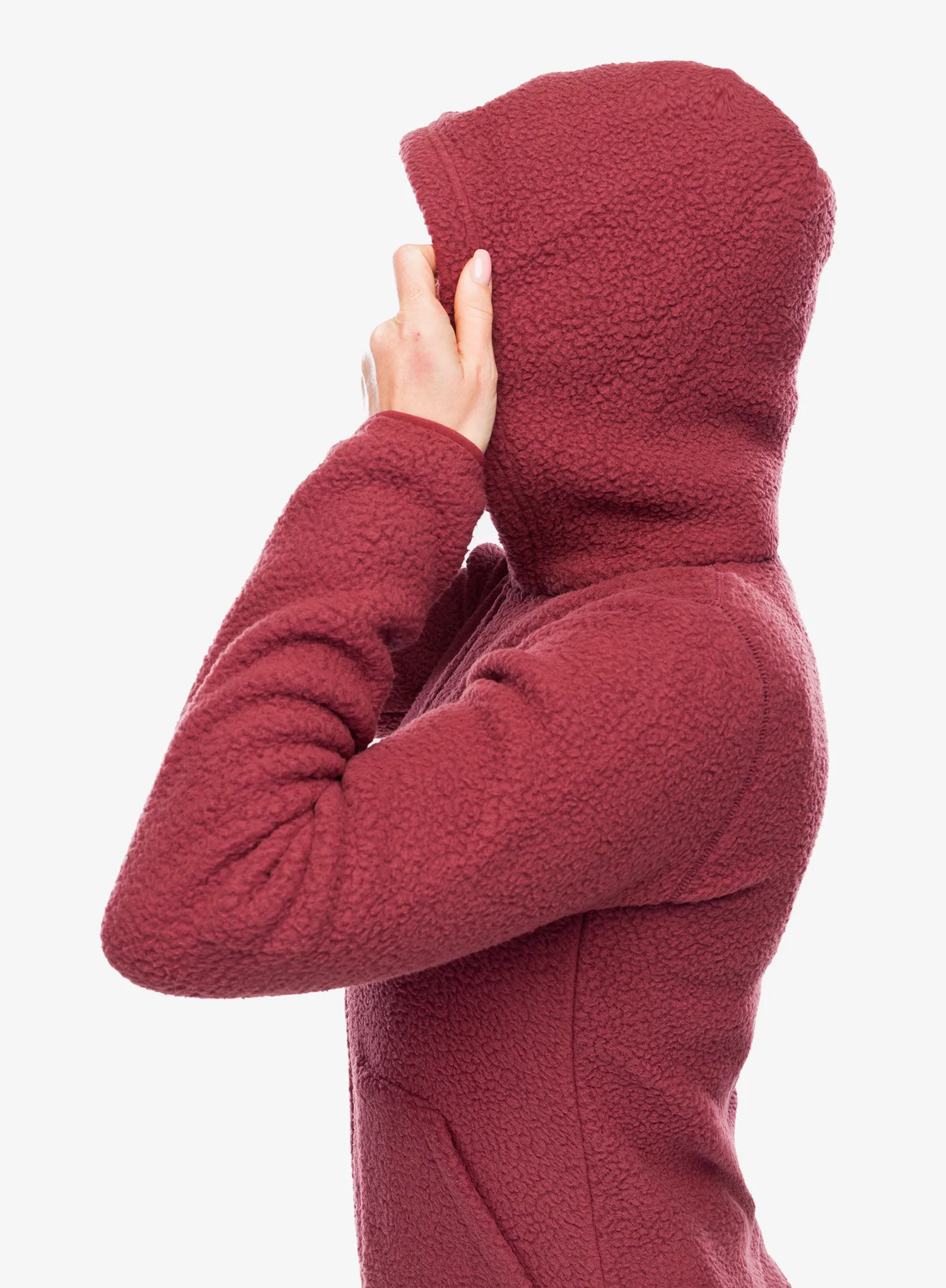 Fleecová mikina dámská Berghaus Darria FZ Hooded Jacket - garnet