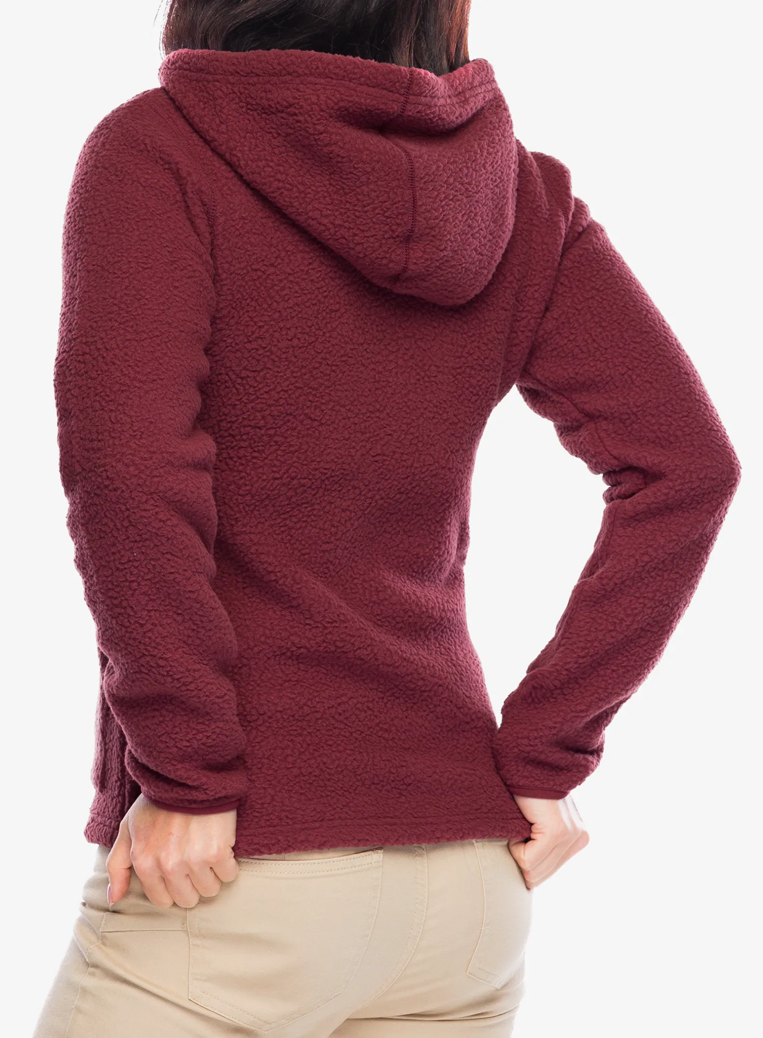 Fleecová mikina dámská Berghaus Darria FZ Hooded Jacket - garnet