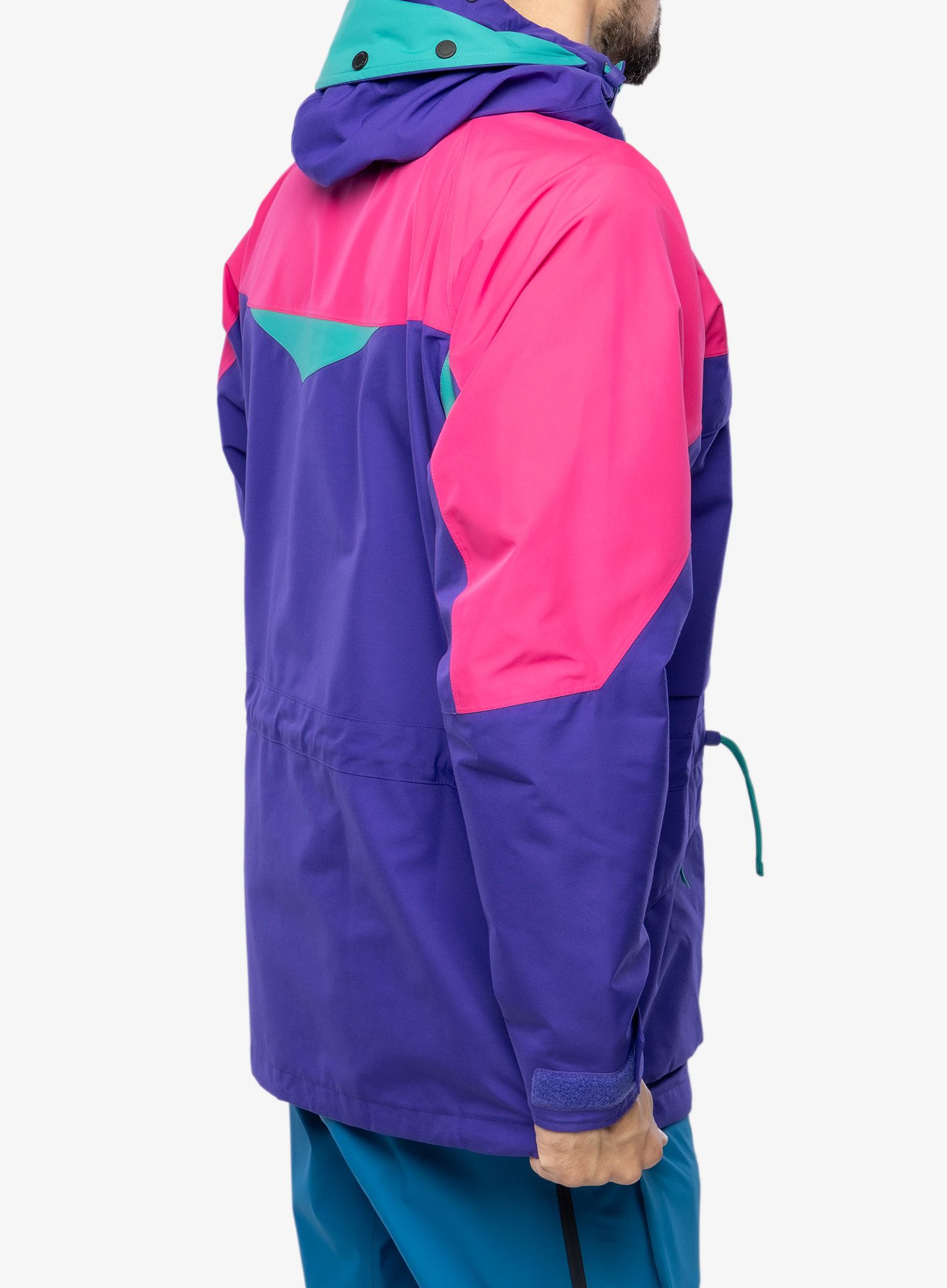 Bunda s membránou Berghaus Mera Peak 2000 Jacket - liberty/fiery fuschia/tealcove