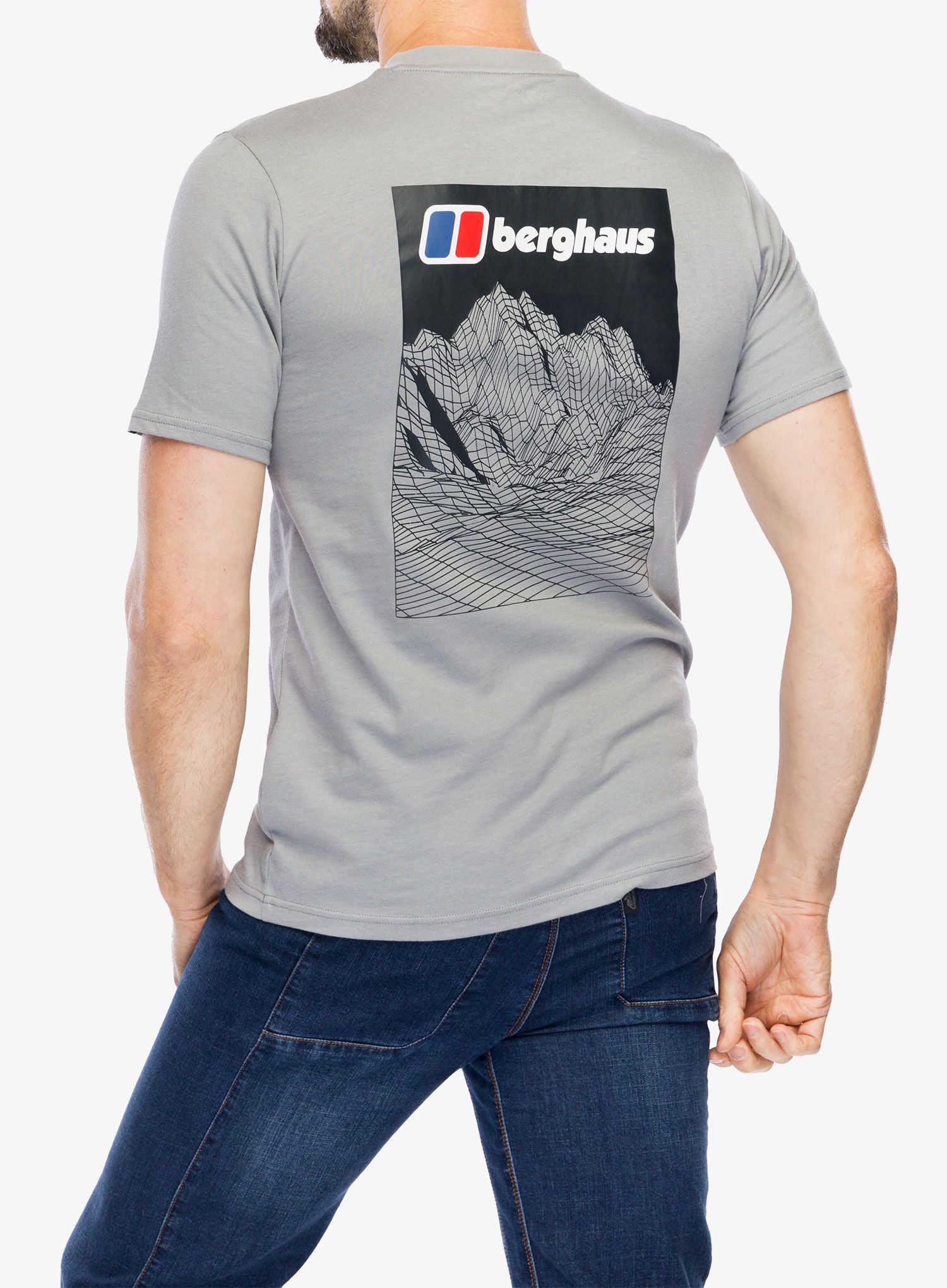 Bavlněné tričko Berghaus Mtn Lineation SS Tee - monument