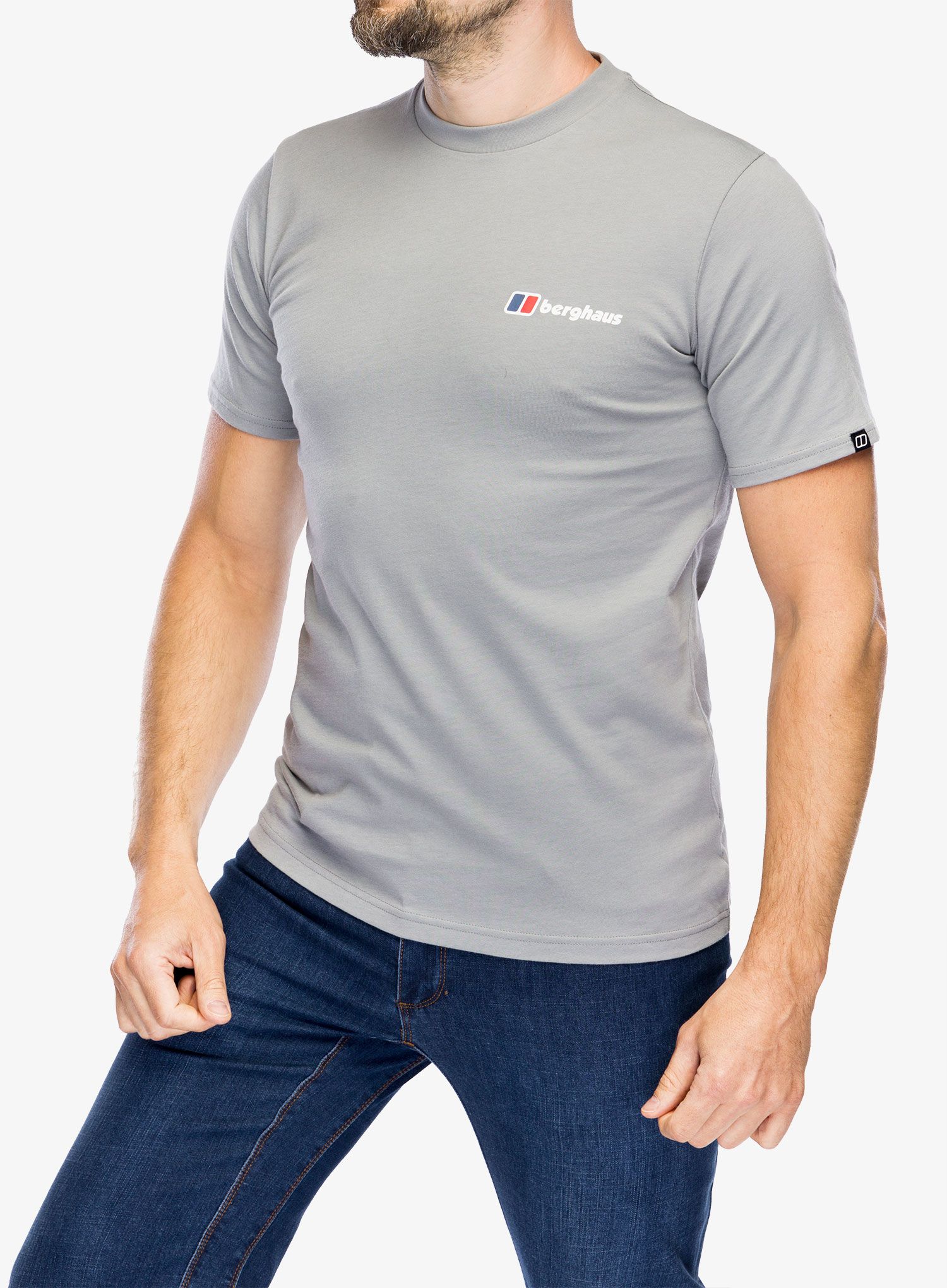 Bavlněné tričko Berghaus Mtn Lineation SS Tee - monument