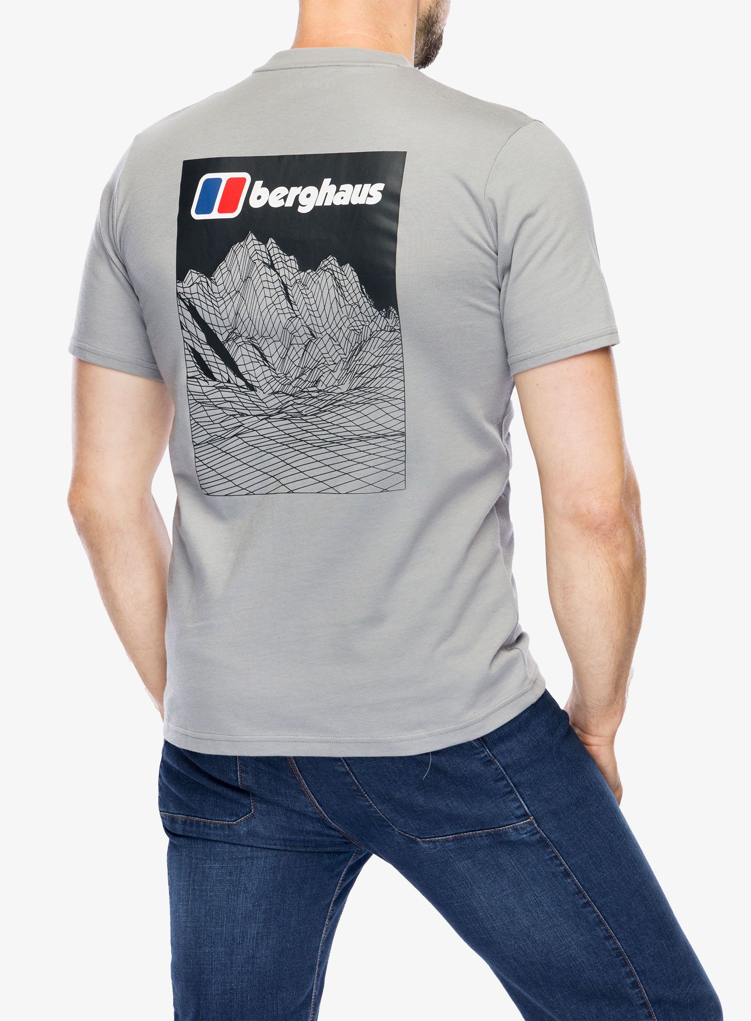 Bavlněné tričko Berghaus Mtn Lineation SS Tee - monument