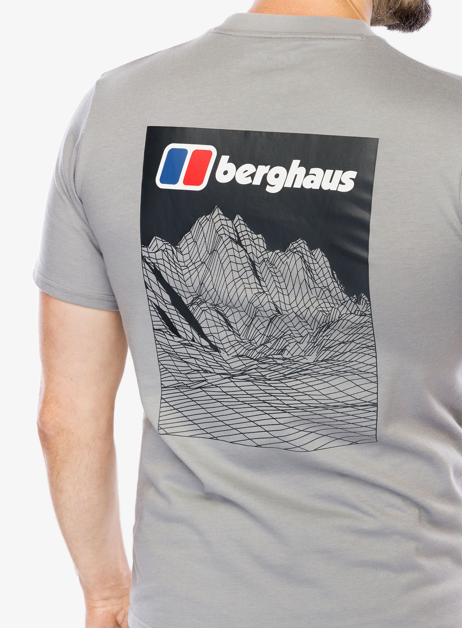 Bavlněné tričko Berghaus Mtn Lineation SS Tee - monument