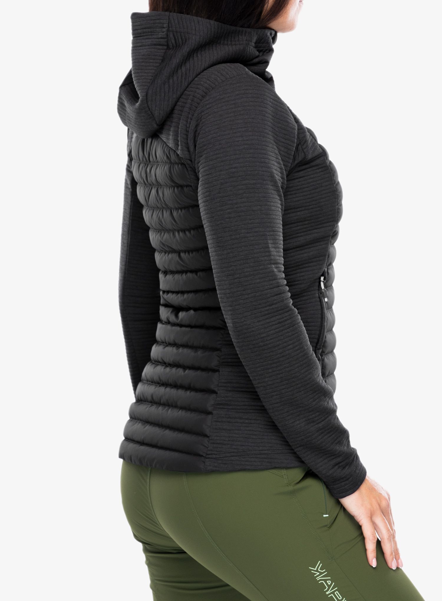 Hybridní bunda dámská Berghaus Nula Hybrid Jacket - black/black