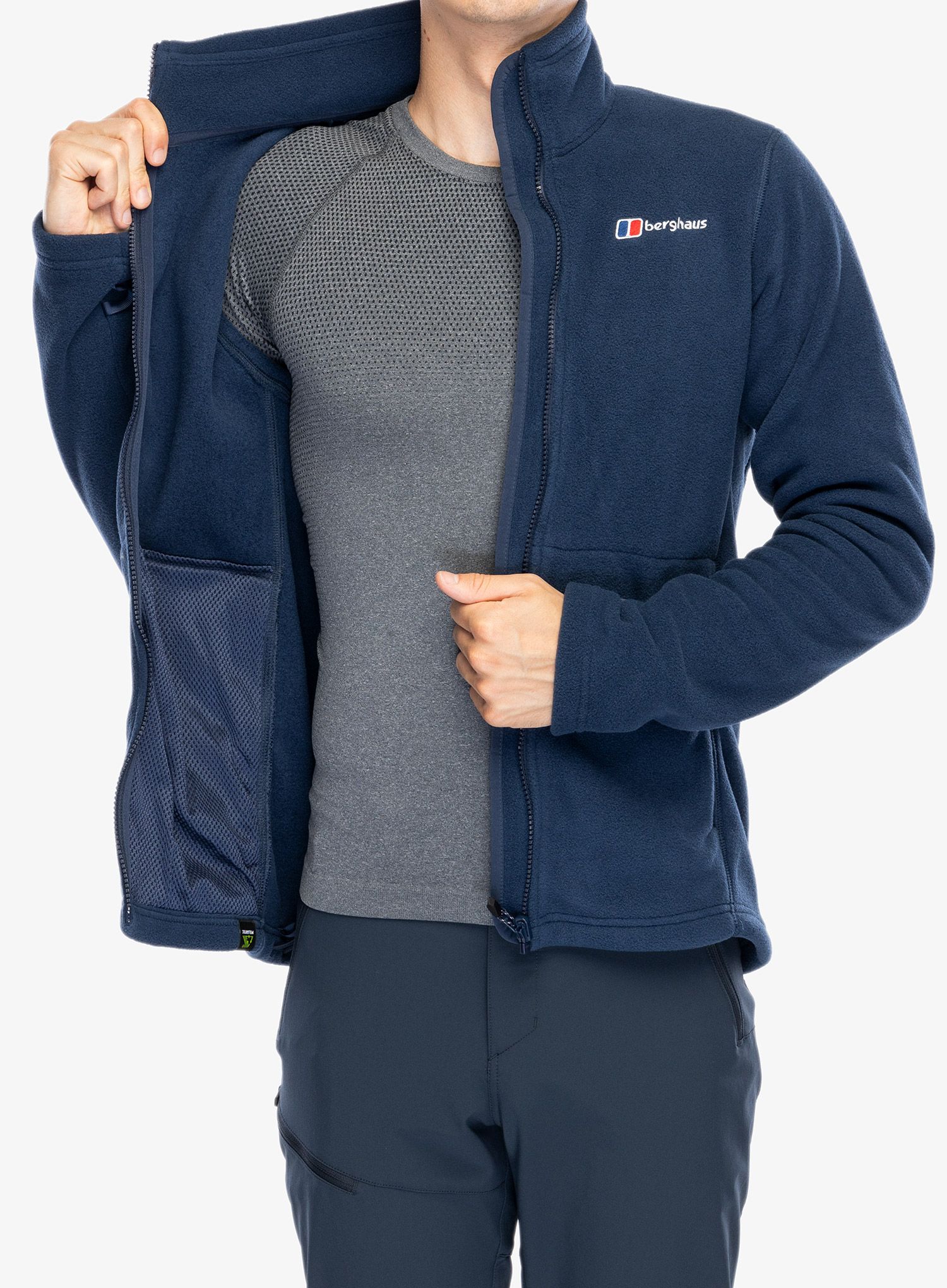 Fleecová bunda Berghaus Prism PT InterActive Jacket - dusk