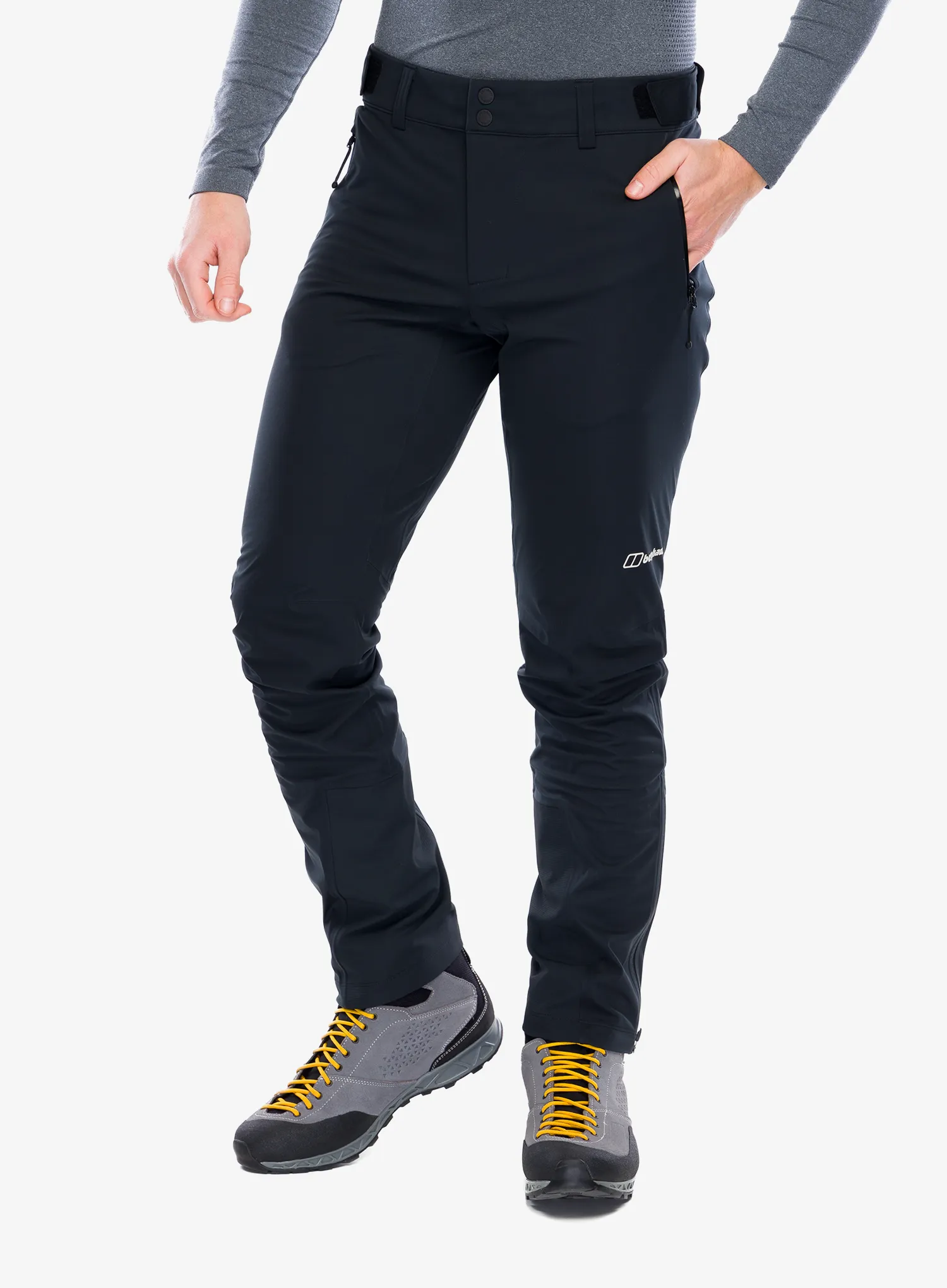 Softshell kalhoty Berghaus Ridge-Roamer Softshell Pant - black/black