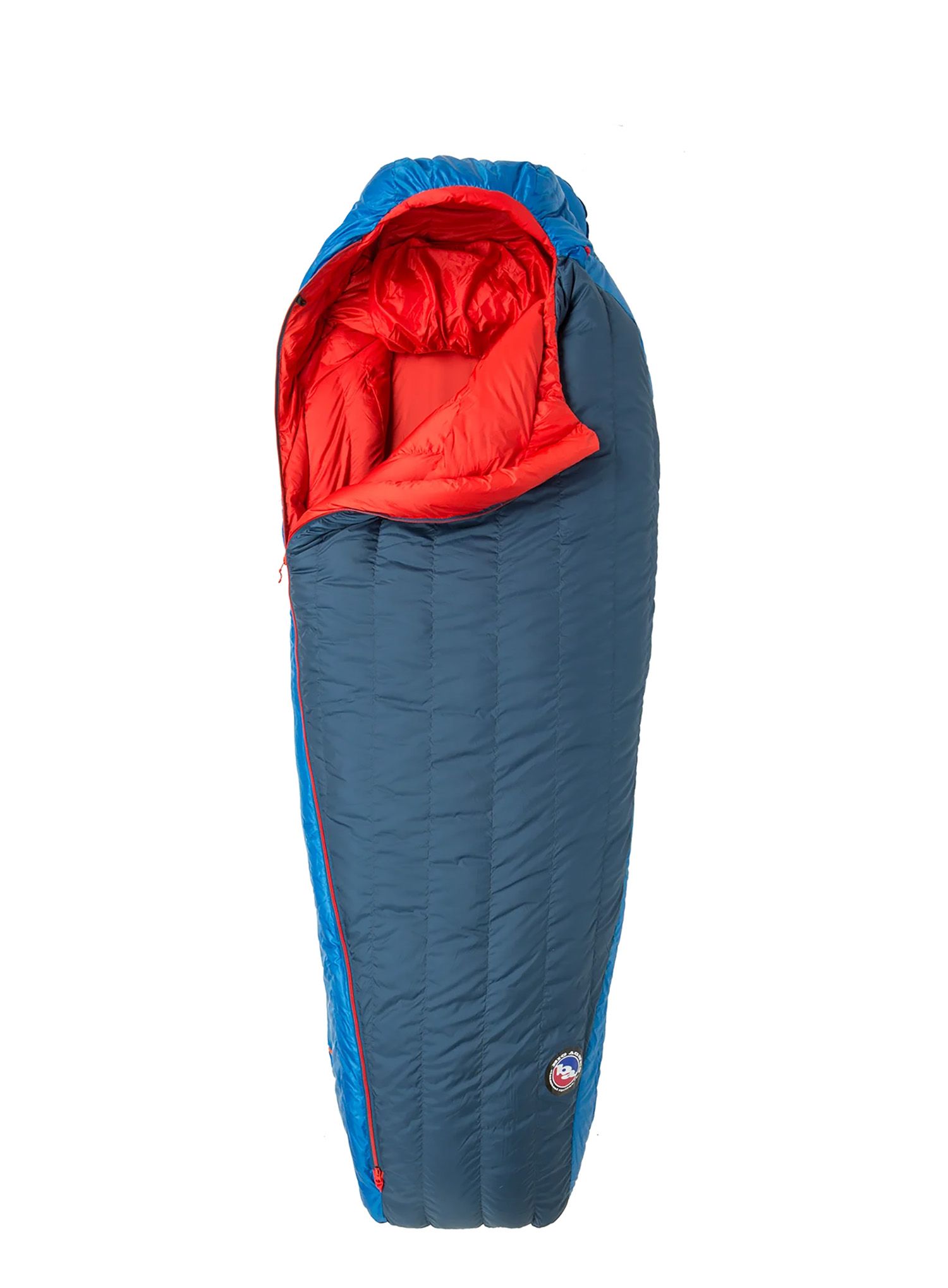 Spací pytel Big Agnes Anvil Horn 30 (183 cm) Regular Left - blue/red