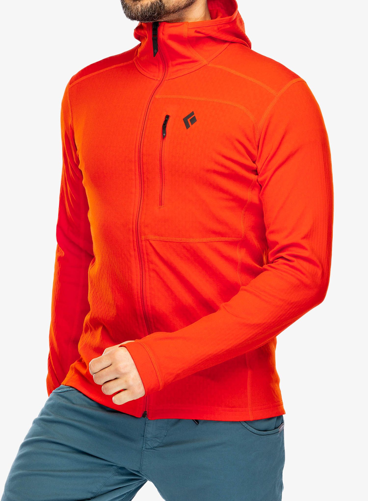 Mikina s kapucí Black Diamond Coefficient Fleece Hoody - octane