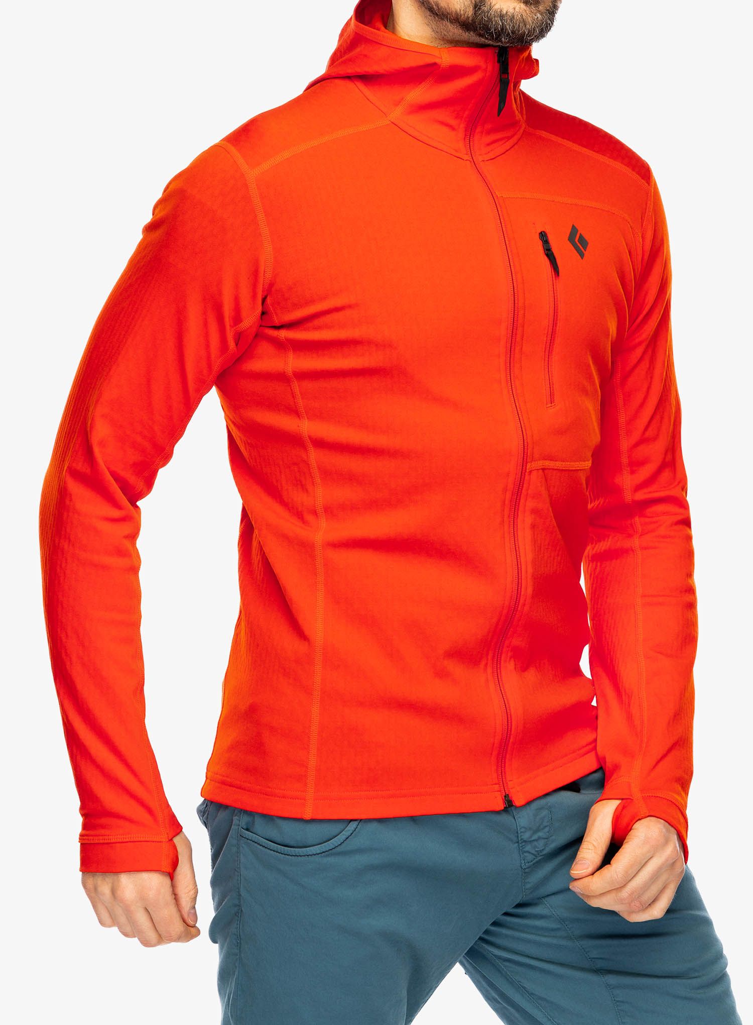 Mikina s kapucí Black Diamond Coefficient Fleece Hoody - octane