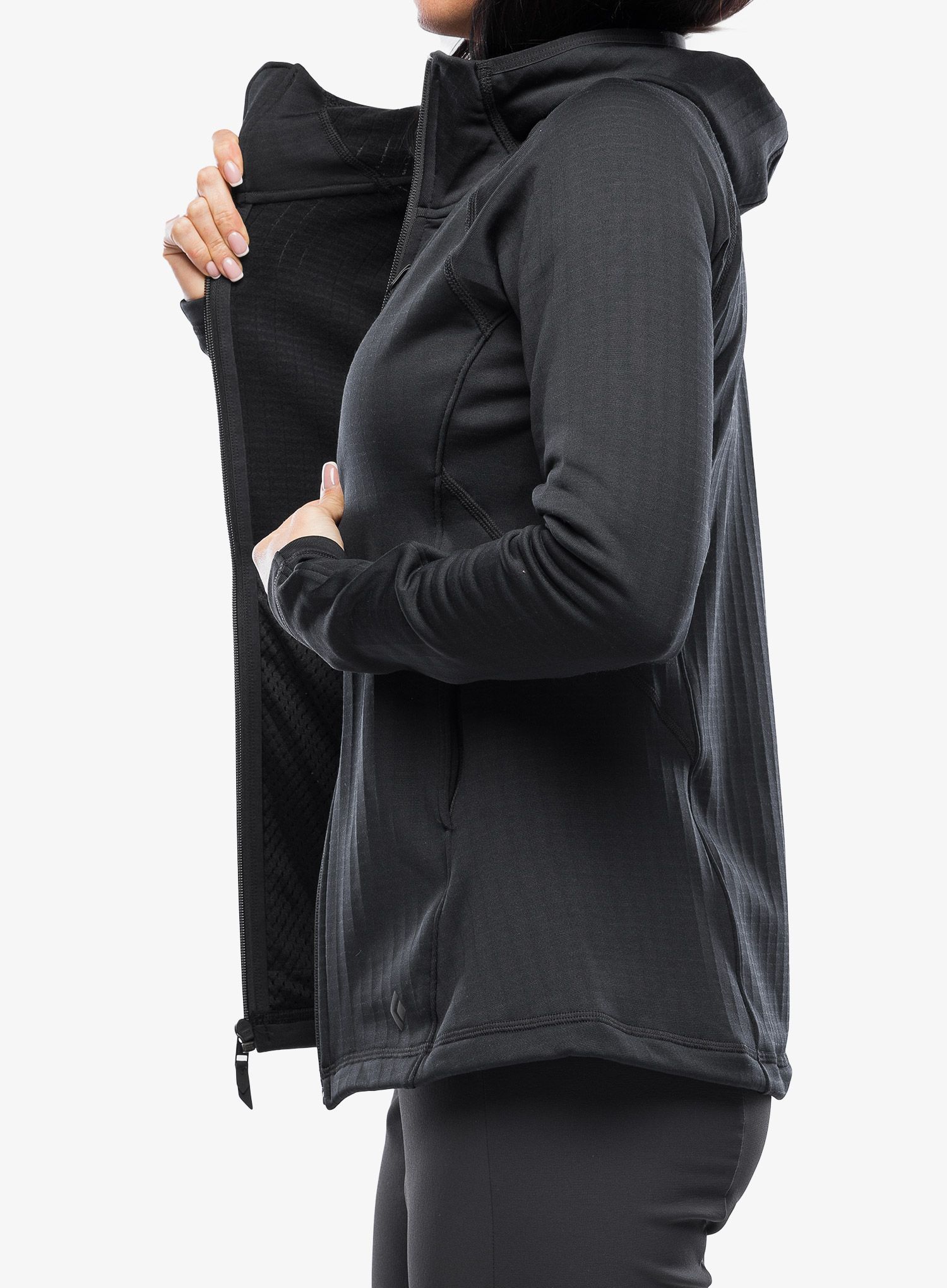 Dámská mikina Black Diamond Factor Hoody - black