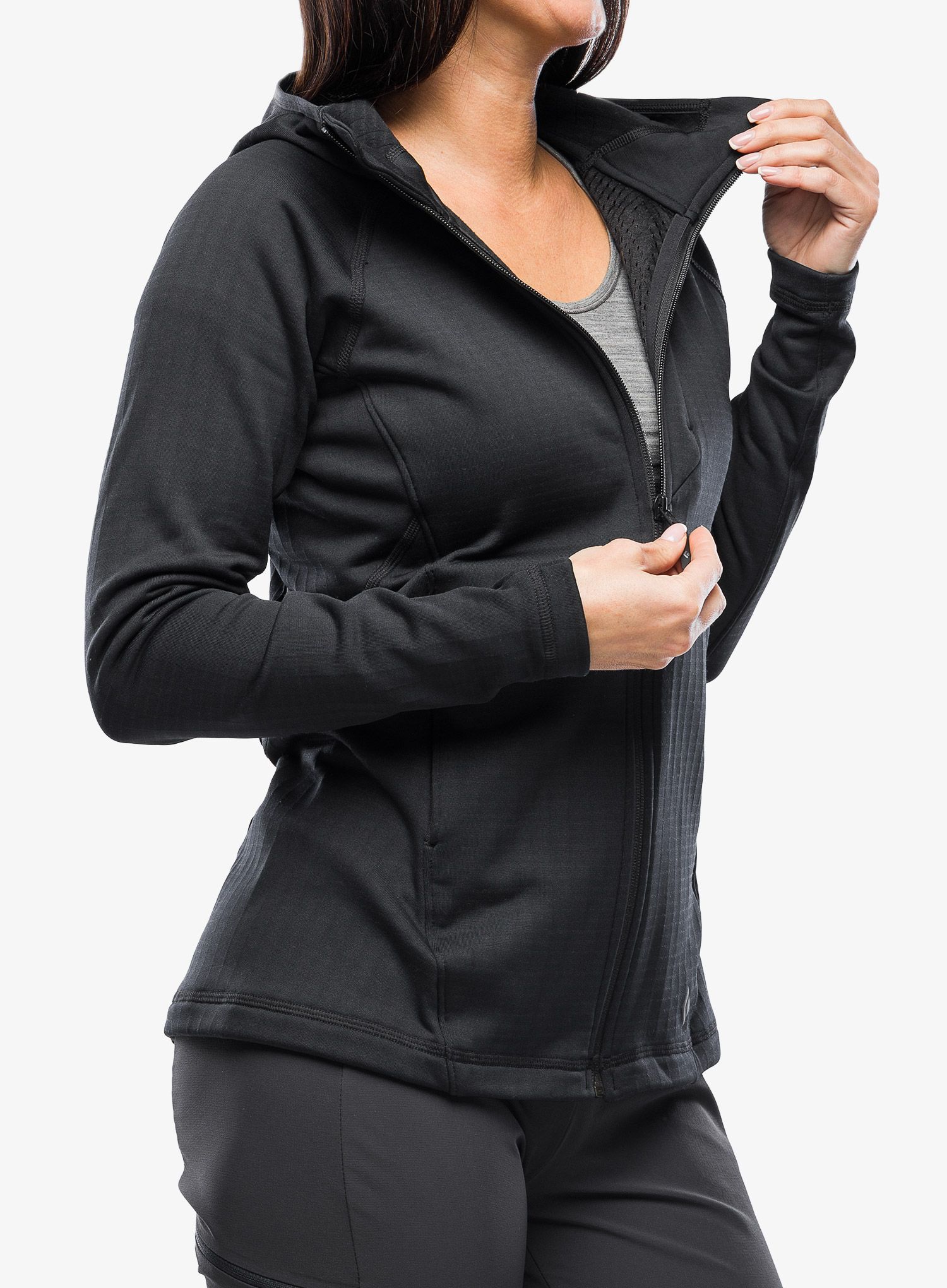 Dámská mikina Black Diamond Factor Hoody - black