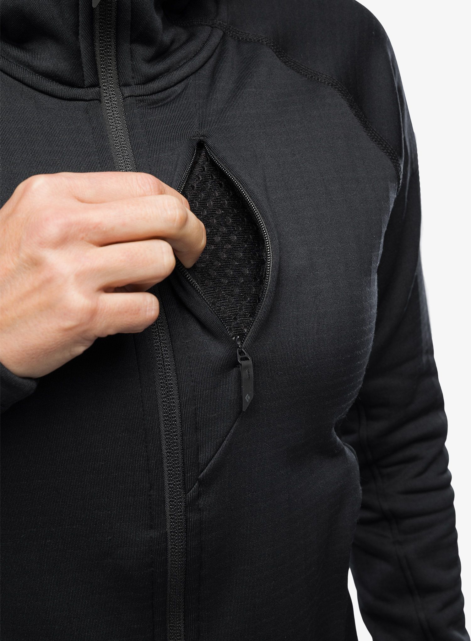 Dámská mikina Black Diamond Factor Hoody - black
