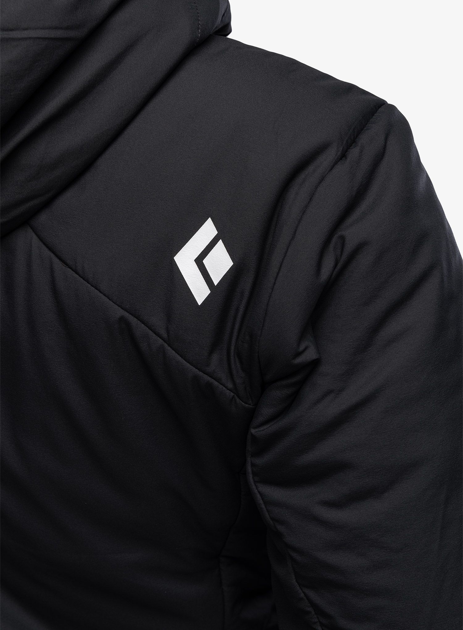 Zateplená bunda dámská Black Diamond First Light Stretch Hoody - black/black