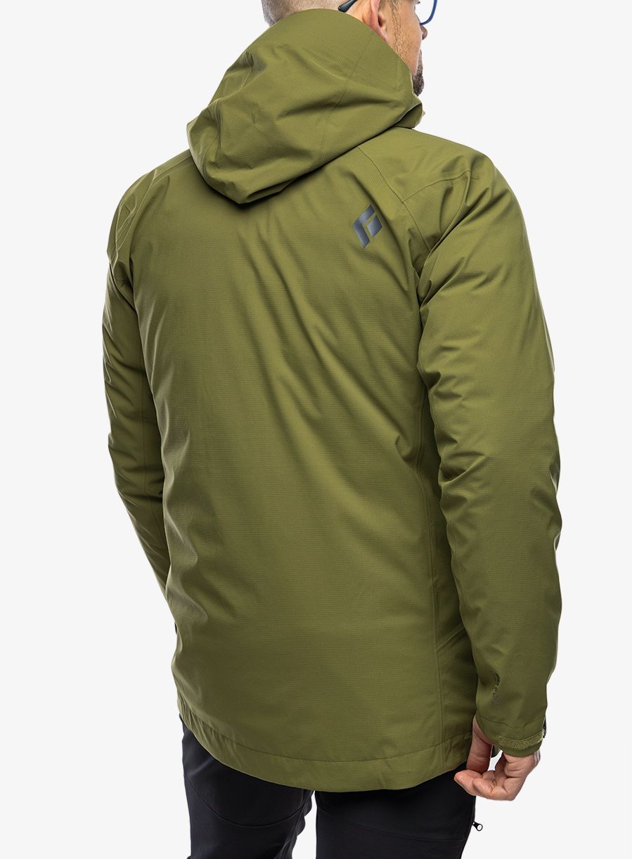 Bunda s membránou Black Diamond Highline Stretch Shell - crag green