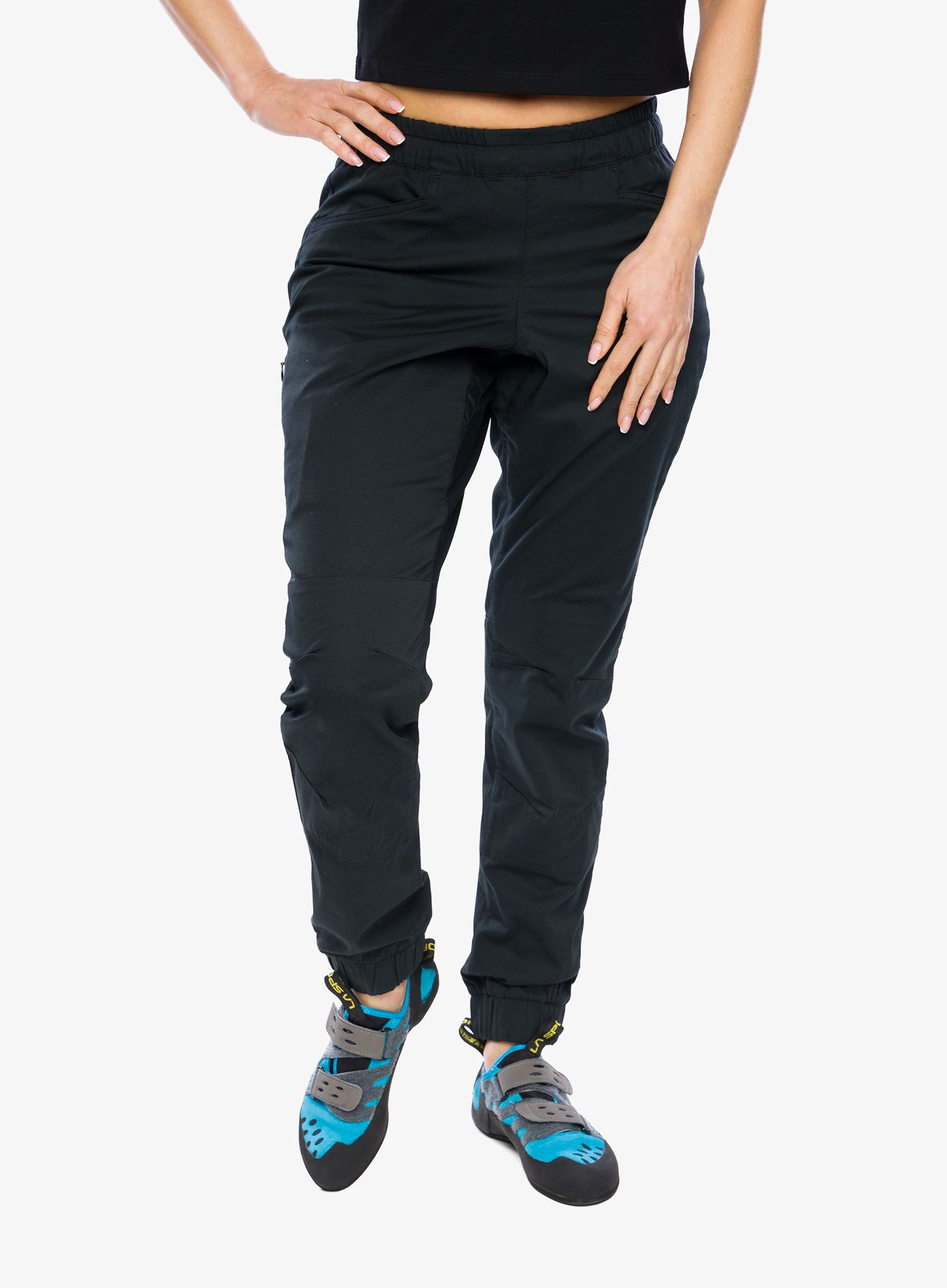 Lezecké kalhoty dámské Black Diamond Notion Pants - black/black