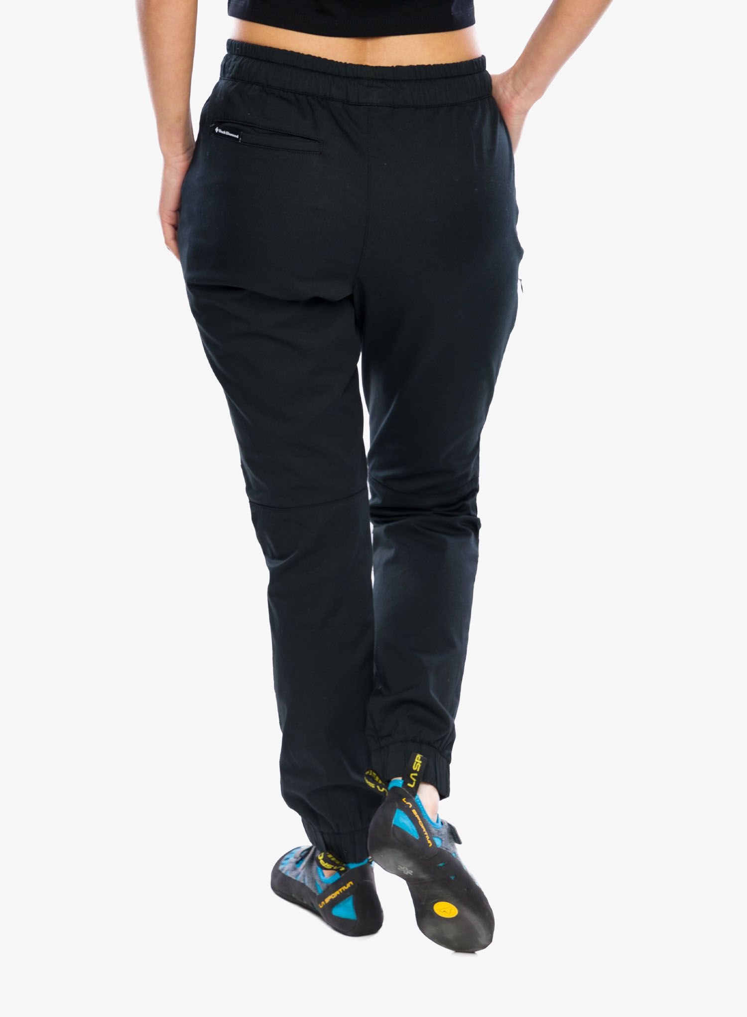 Lezecké kalhoty dámské Black Diamond Notion Pants - black/black
