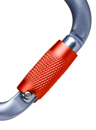 Horolezecká karabina Black Diamond Pearlock Twistlock Carabiner - gray