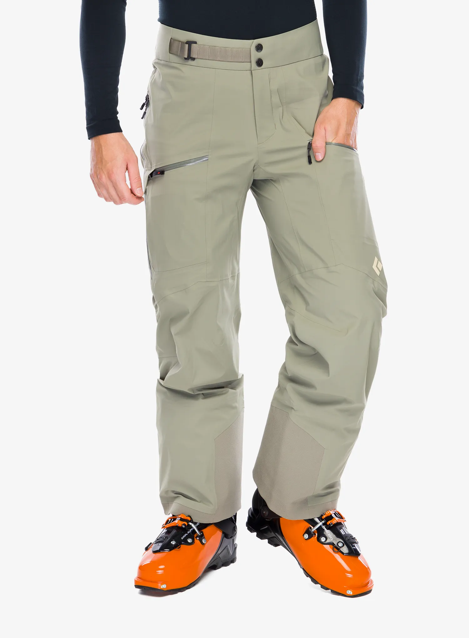 Lyžařské kalhoty Black Diamond Recon LT Stretch Pants - pine smoke