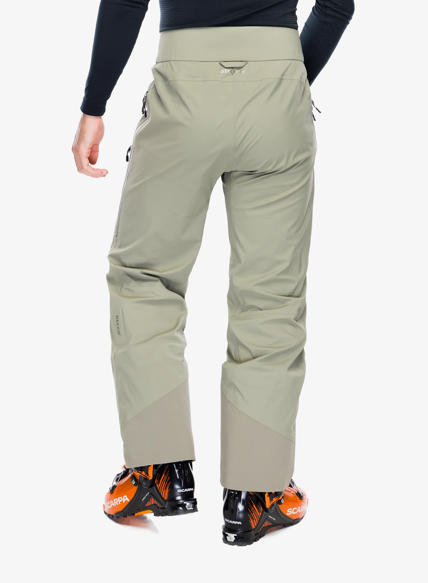 Lyžařské kalhoty Black Diamond Recon LT Stretch Pants - pine smoke