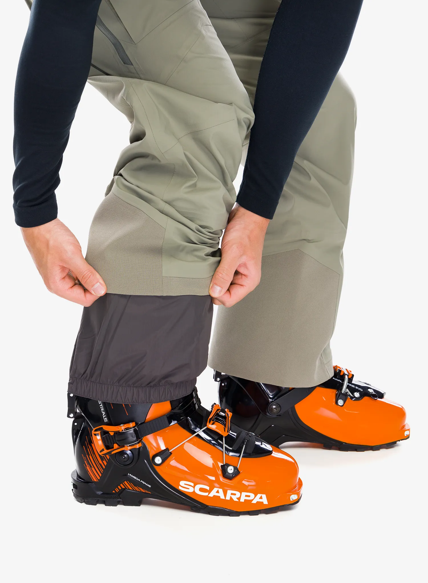 Lyžařské kalhoty Black Diamond Recon LT Stretch Pants - pine smoke