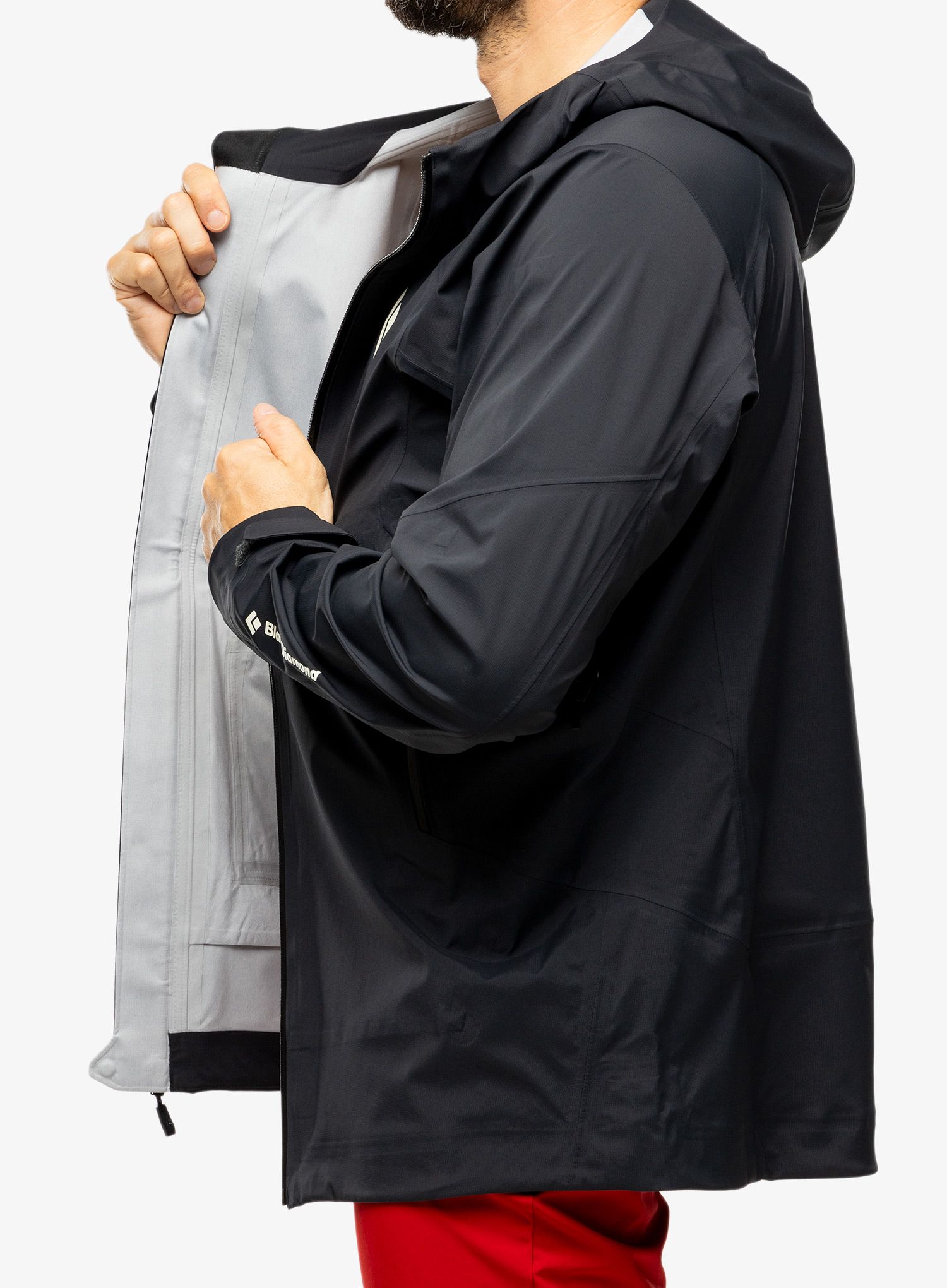 Bunda s membránou Black Diamond Recon LT Stretch Shell - black