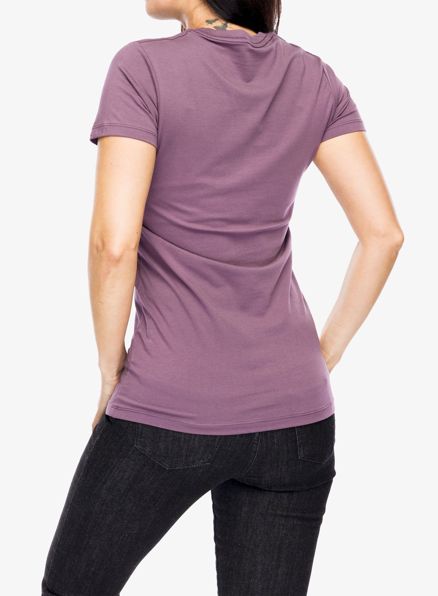 Dámské tričko Black Diamond Rise and Climb Tee - mulberry