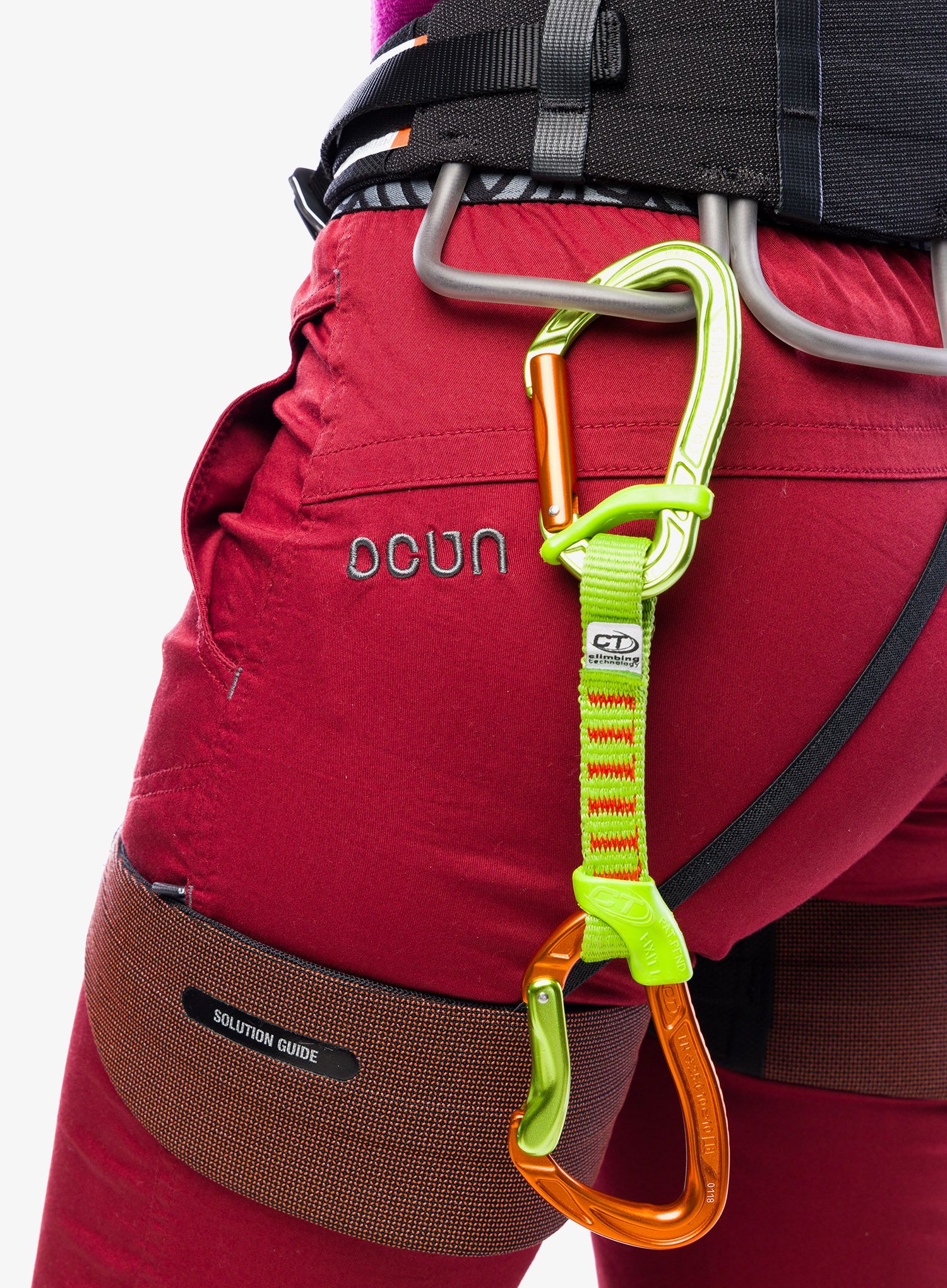Lezecký úvazek dámský Black Diamond Solution Guide Harness - coral