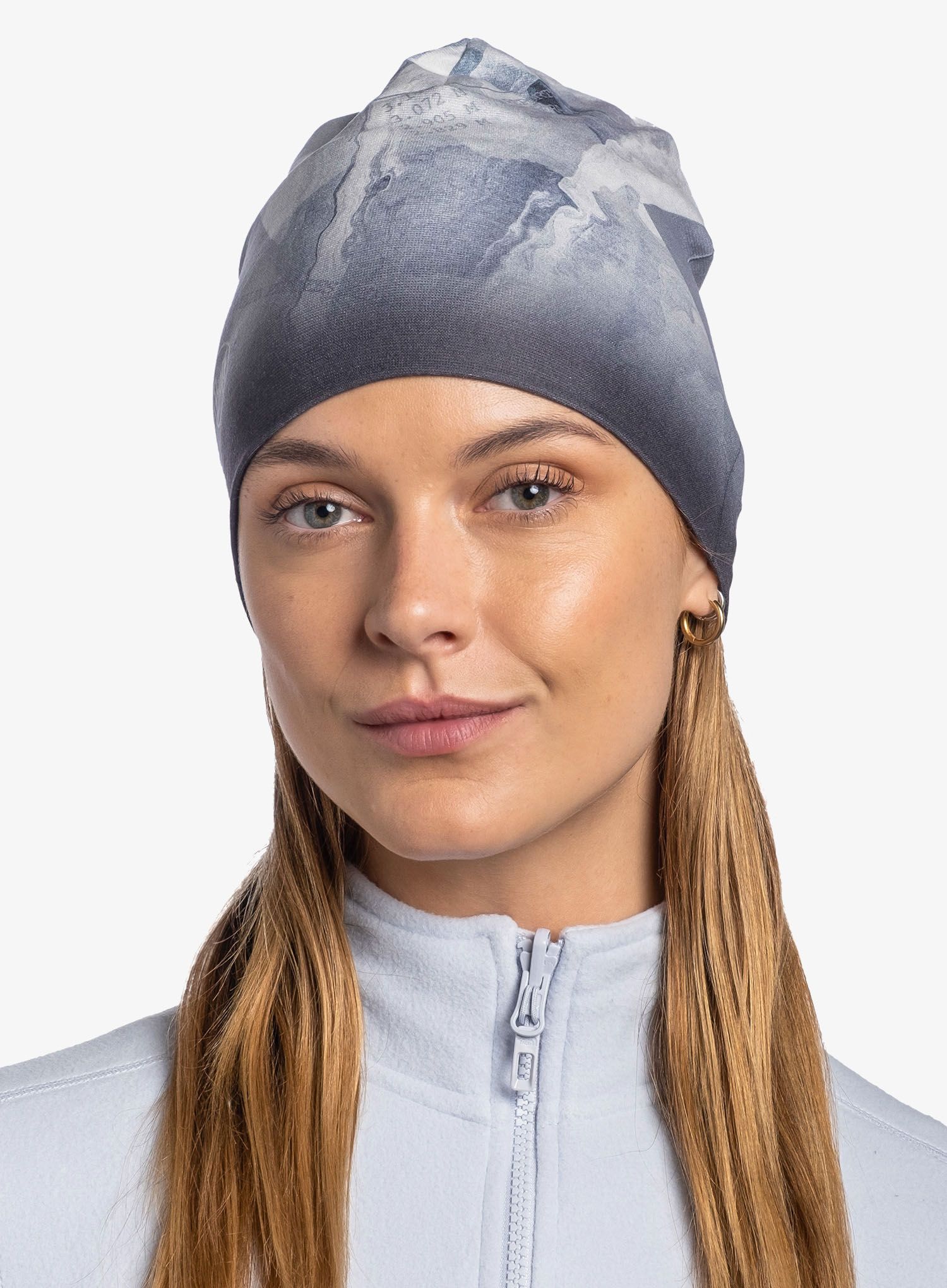 Funkční čepice Buff Ecostretch Beanie - snout ash