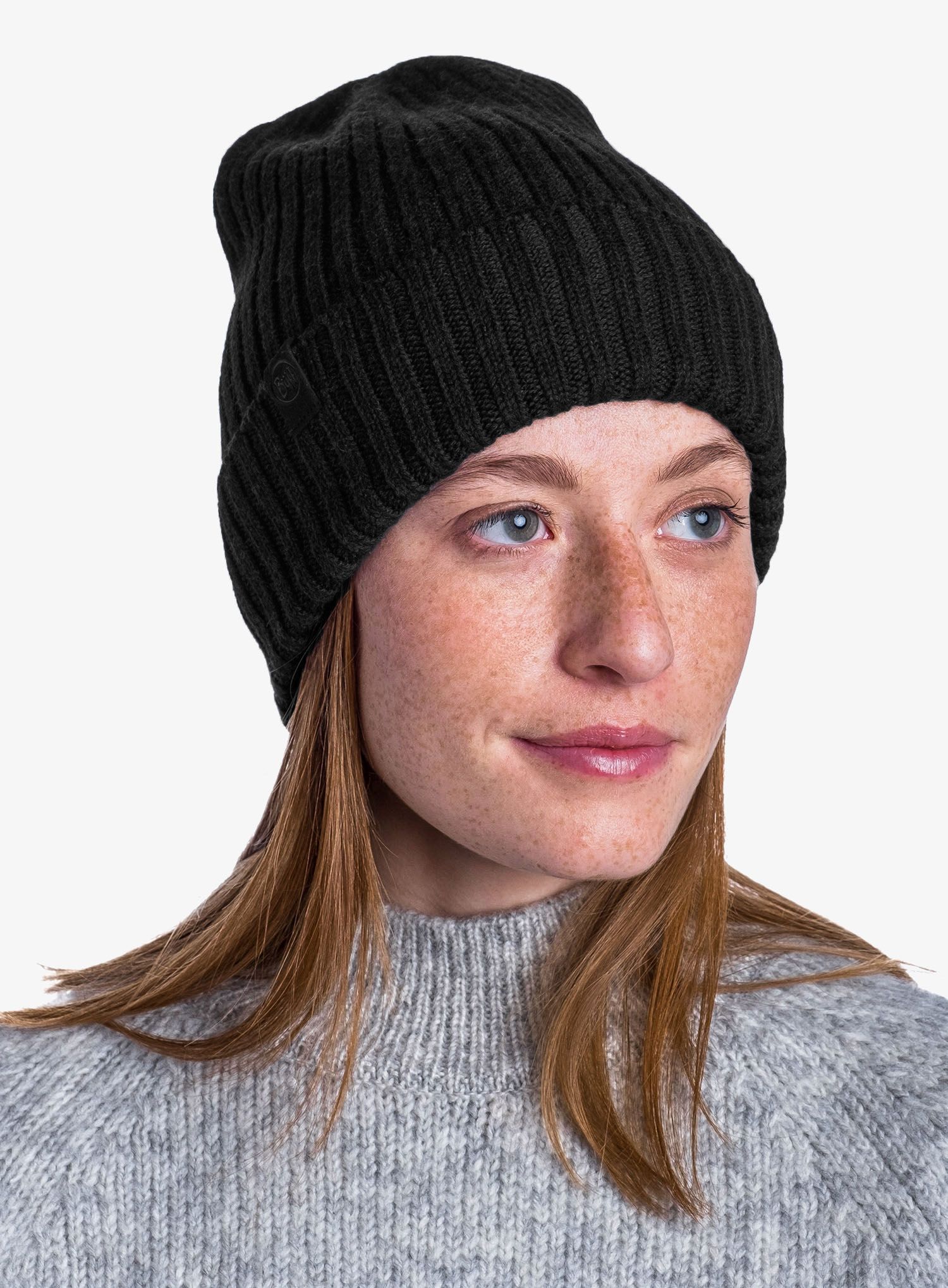 Zimní čepice Buff Knitted Hat Norval - graphite