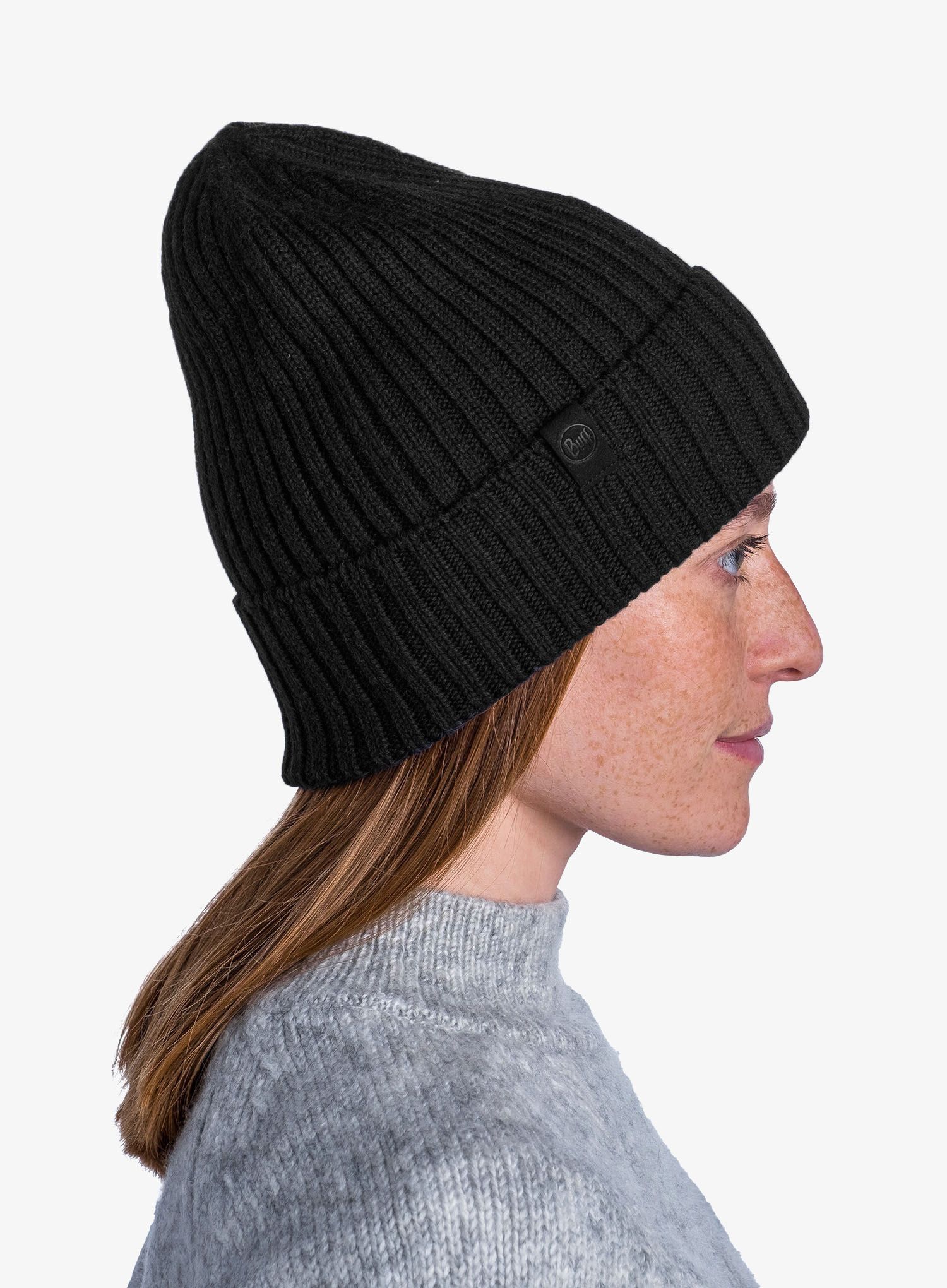 Zimní čepice Buff Knitted Hat Norval - graphite