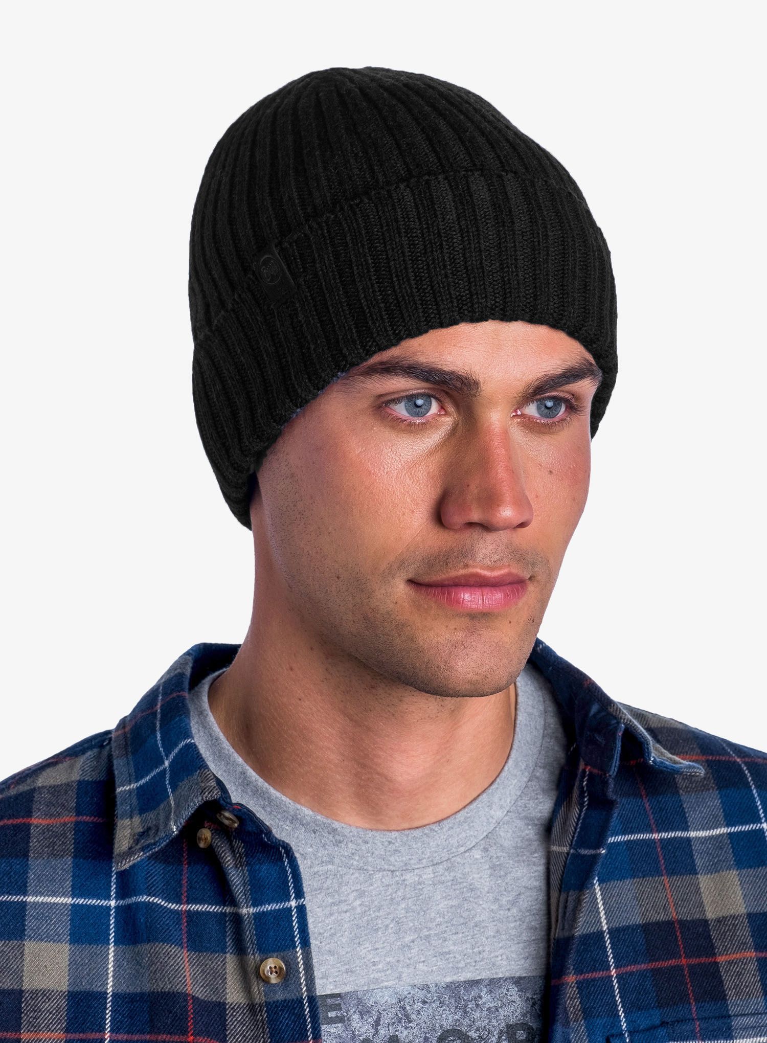 Zimní čepice Buff Knitted Hat Norval - graphite