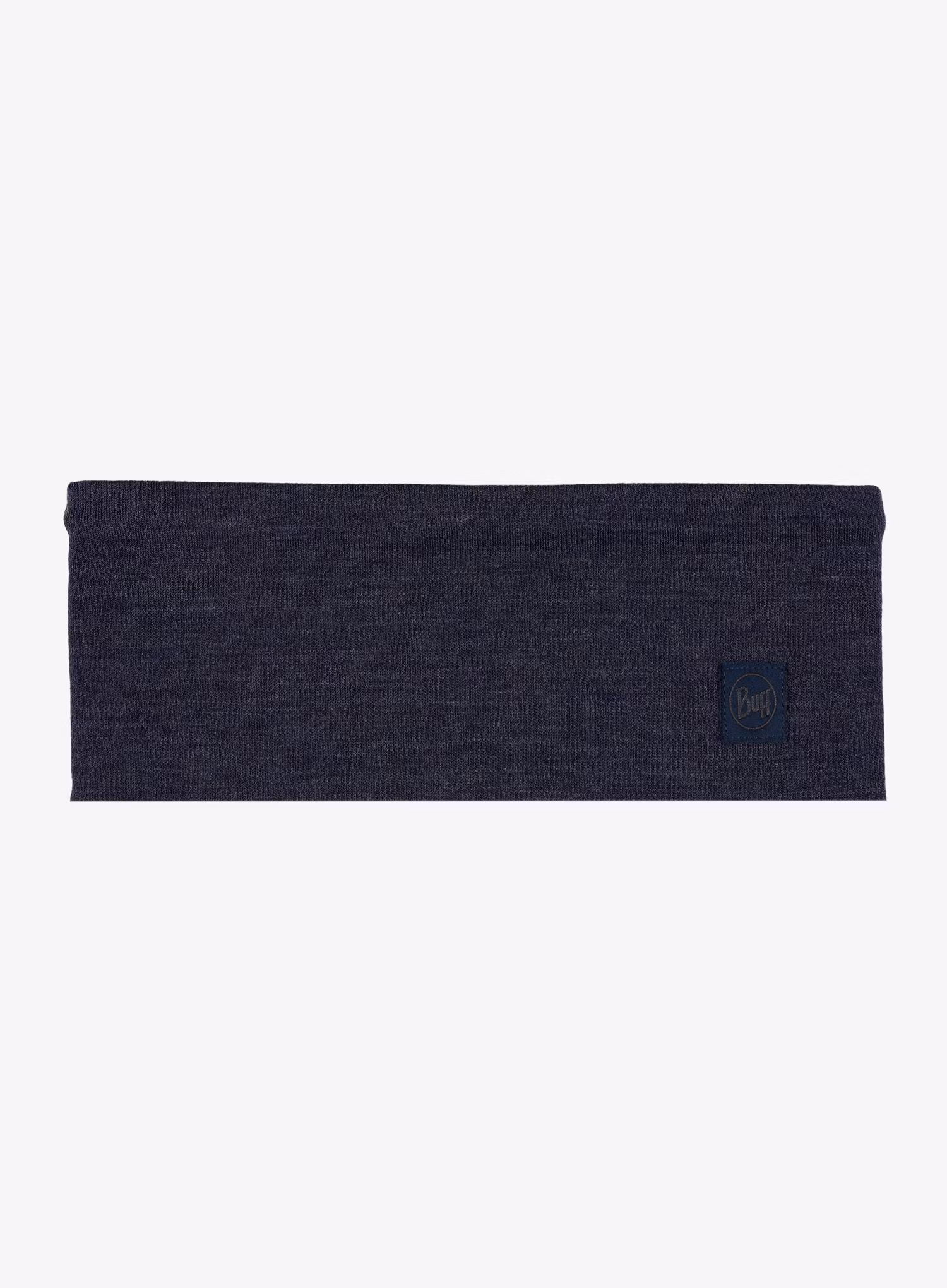 Sportovní čelenka na hlavu Buff Merino Wide Headband - solid night blue