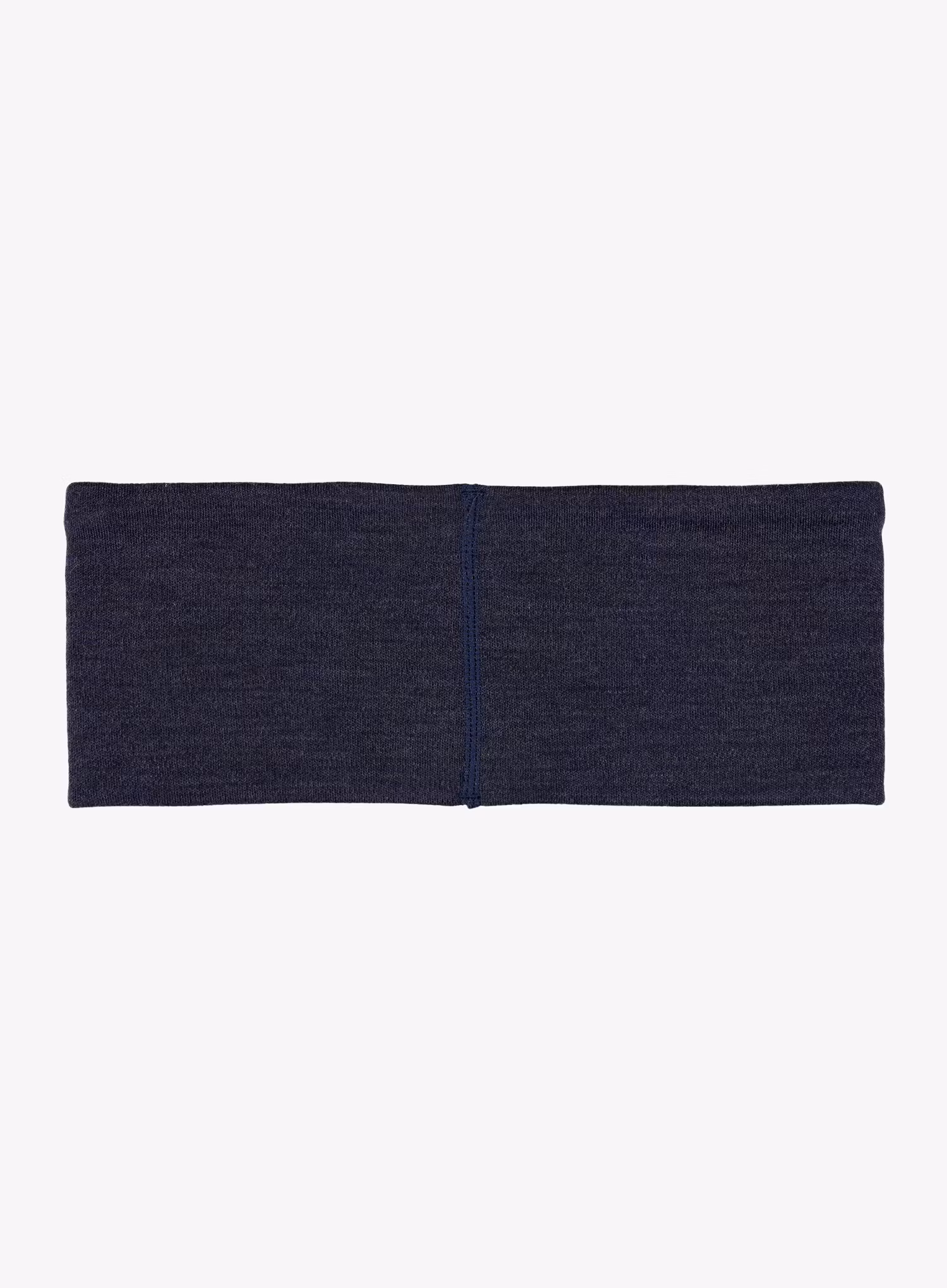 Sportovní čelenka na hlavu Buff Merino Wide Headband - solid night blue