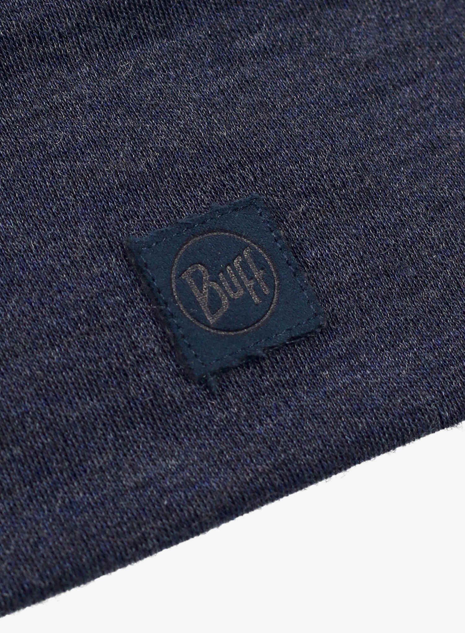 Sportovní čelenka na hlavu Buff Merino Wide Headband - solid night blue