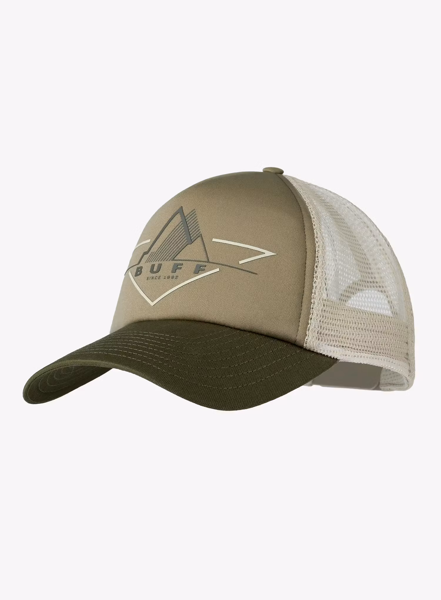Kšiltovka Buff Trucker Cap - brak khaki